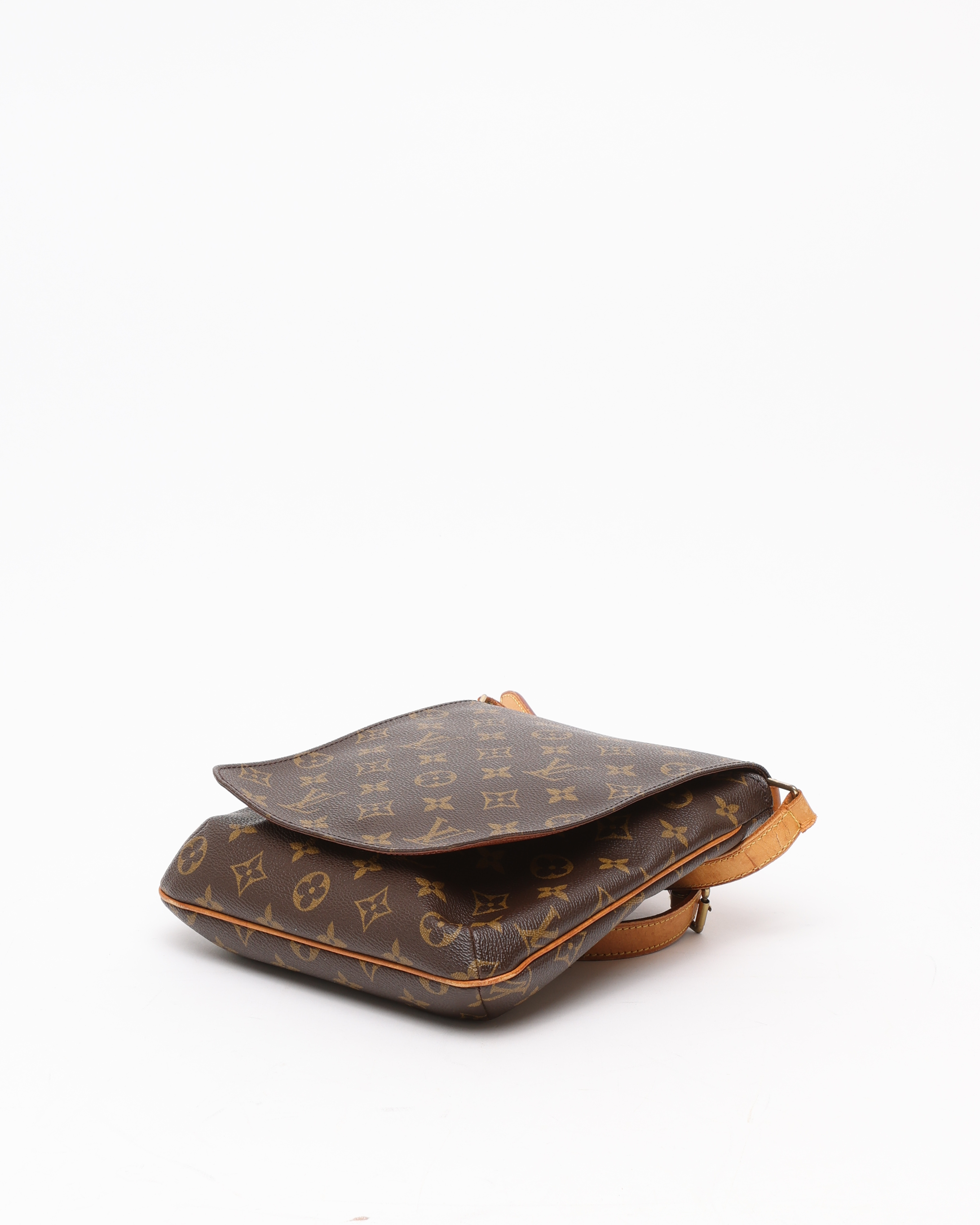 Pre-owned Louis Vuitton Monogram Musette Salsa Shoulder Bag In Brown