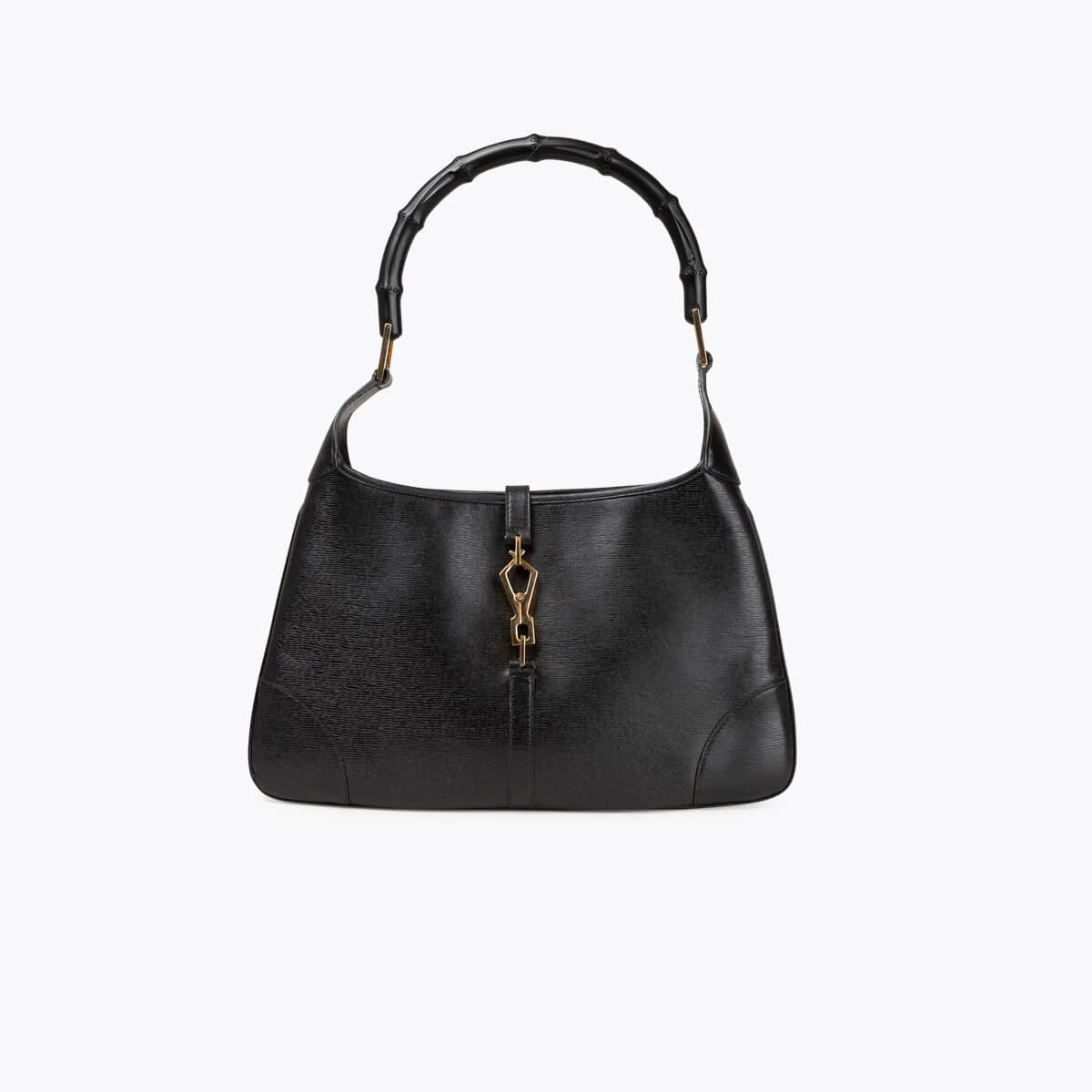 GUCCI Jackie Bamboo Handle Hobo Bag