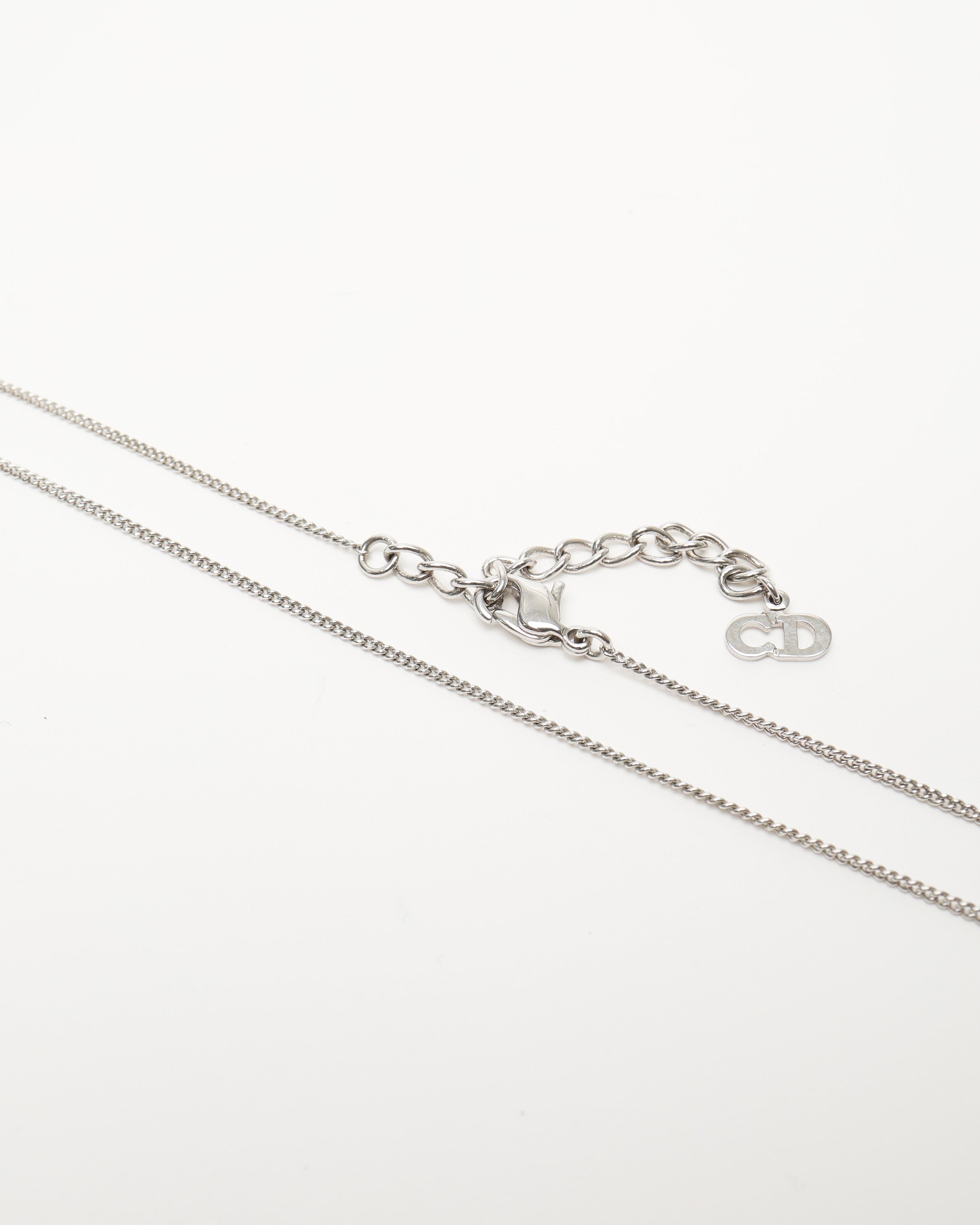 Dior Christian  Vintage Issimo Logo Necklace