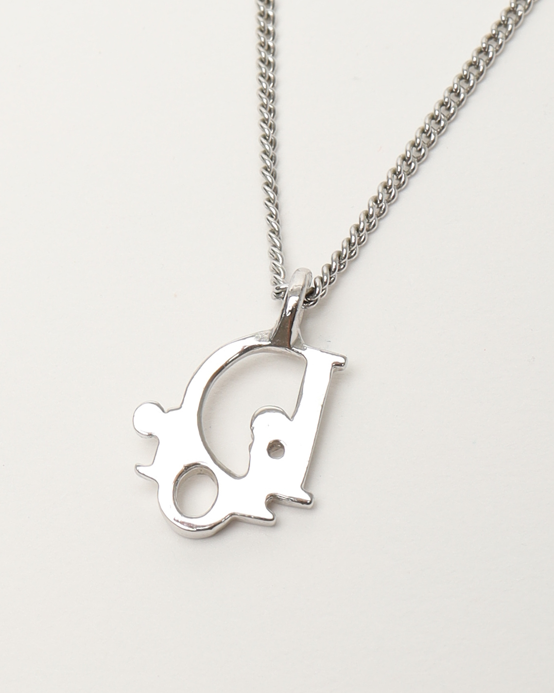 Dior Christian  Vintage Issimo Logo Necklace