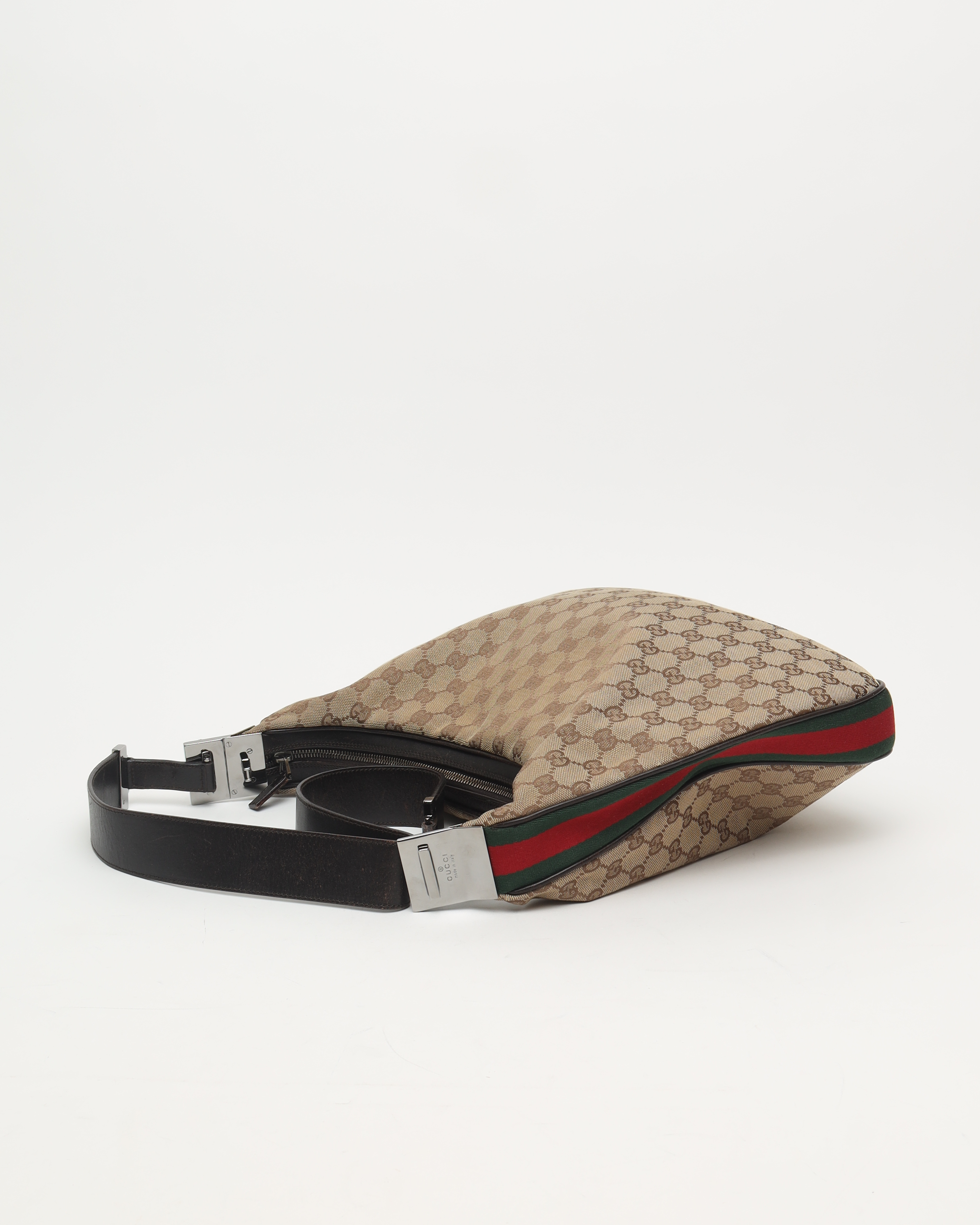 Gucci Gg Web Attache Shoulder Bag
