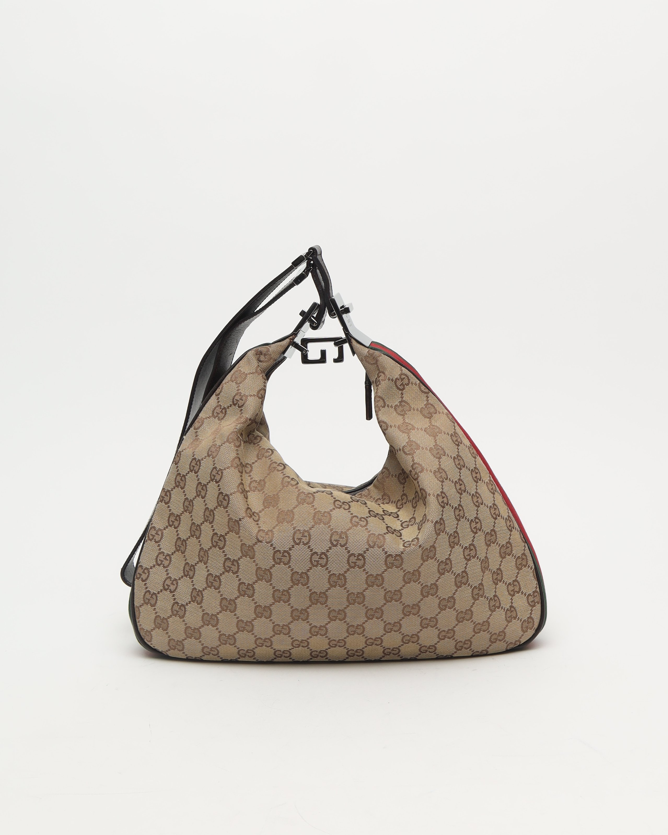 Gucci Gg Web Attache Shoulder Bag