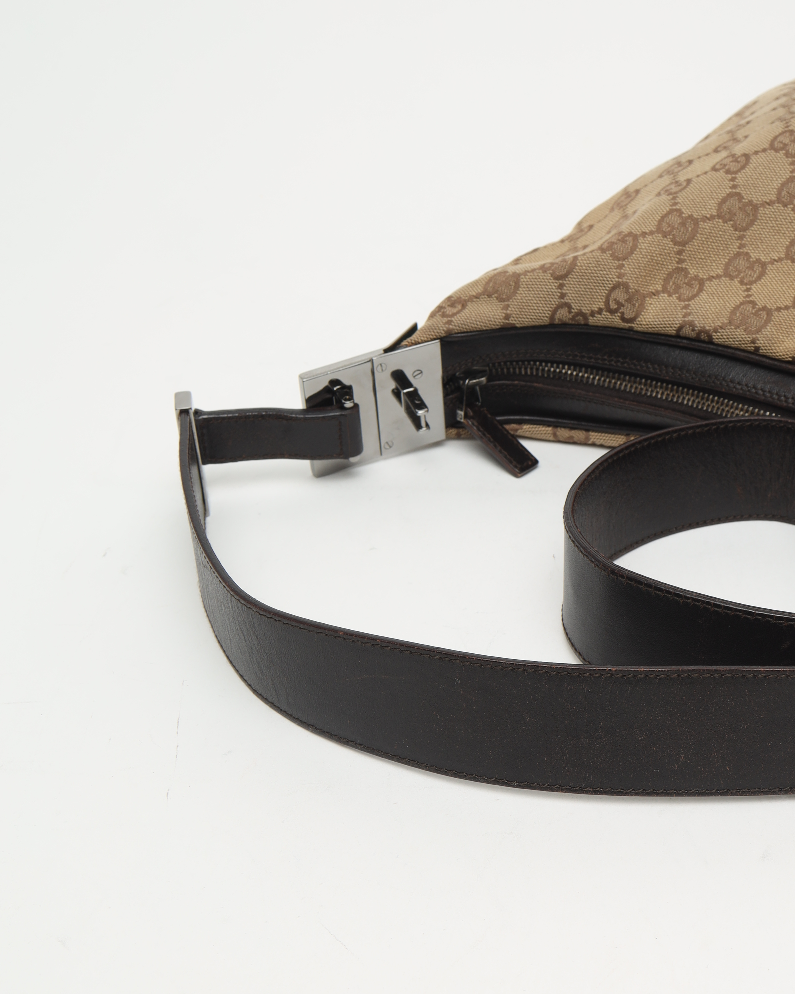 Gucci Gg Web Attache Shoulder Bag