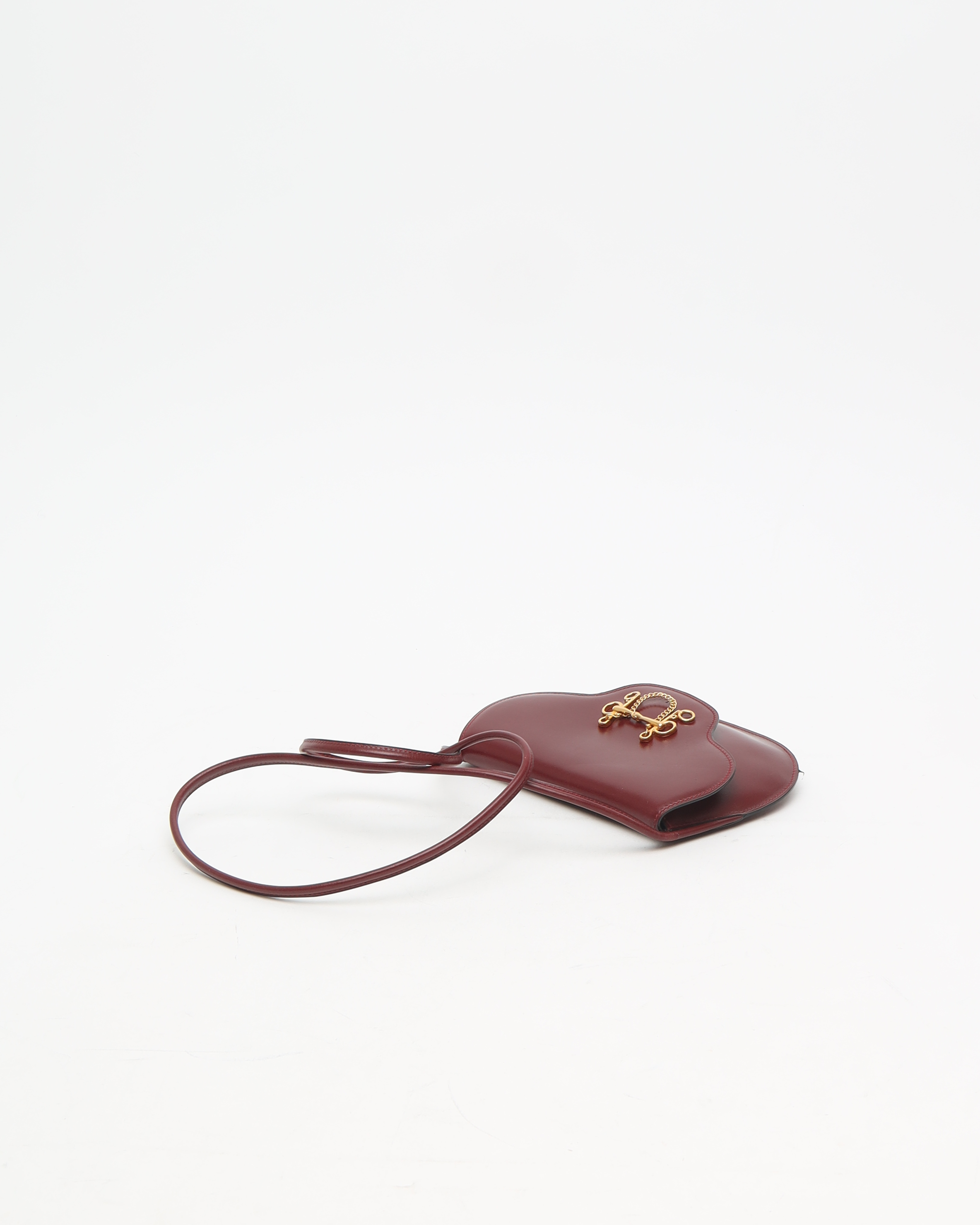 Pre-owned Hermes Hermès Sologne Box Bag In Red
