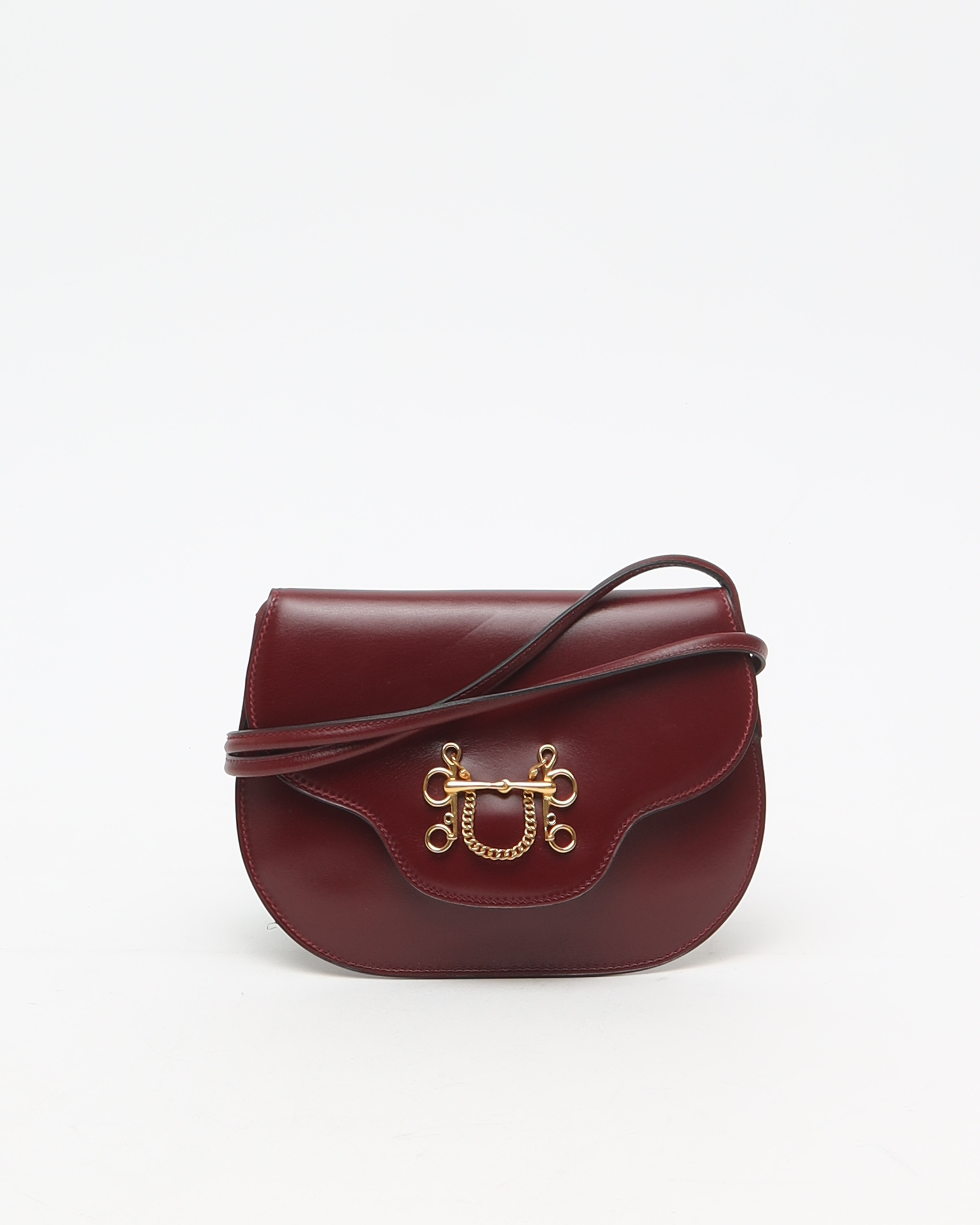 Pre-owned Hermes Hermès Sologne Box Bag In Red