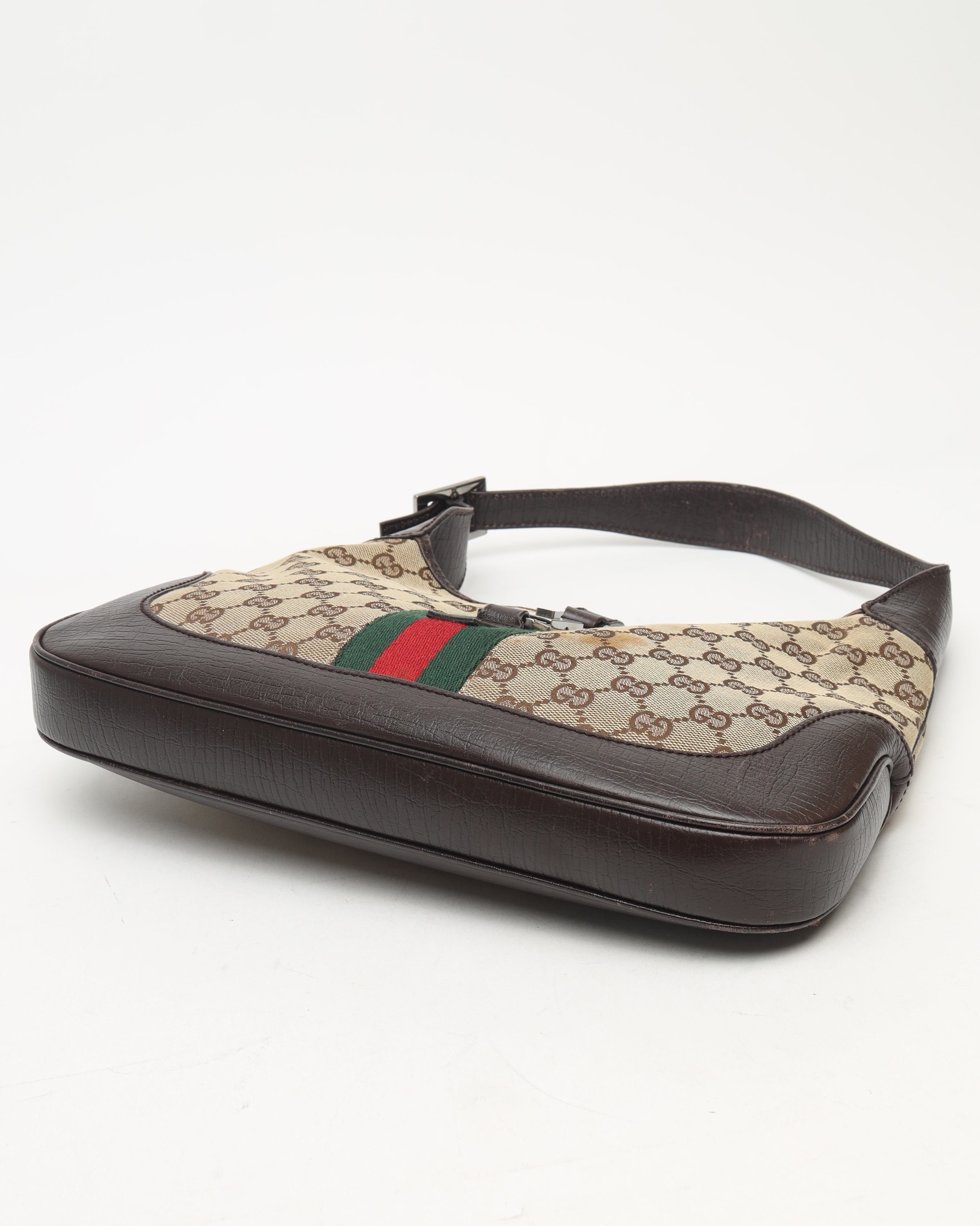 Gucci Jackie Cloth Shoulder Bag In Multi