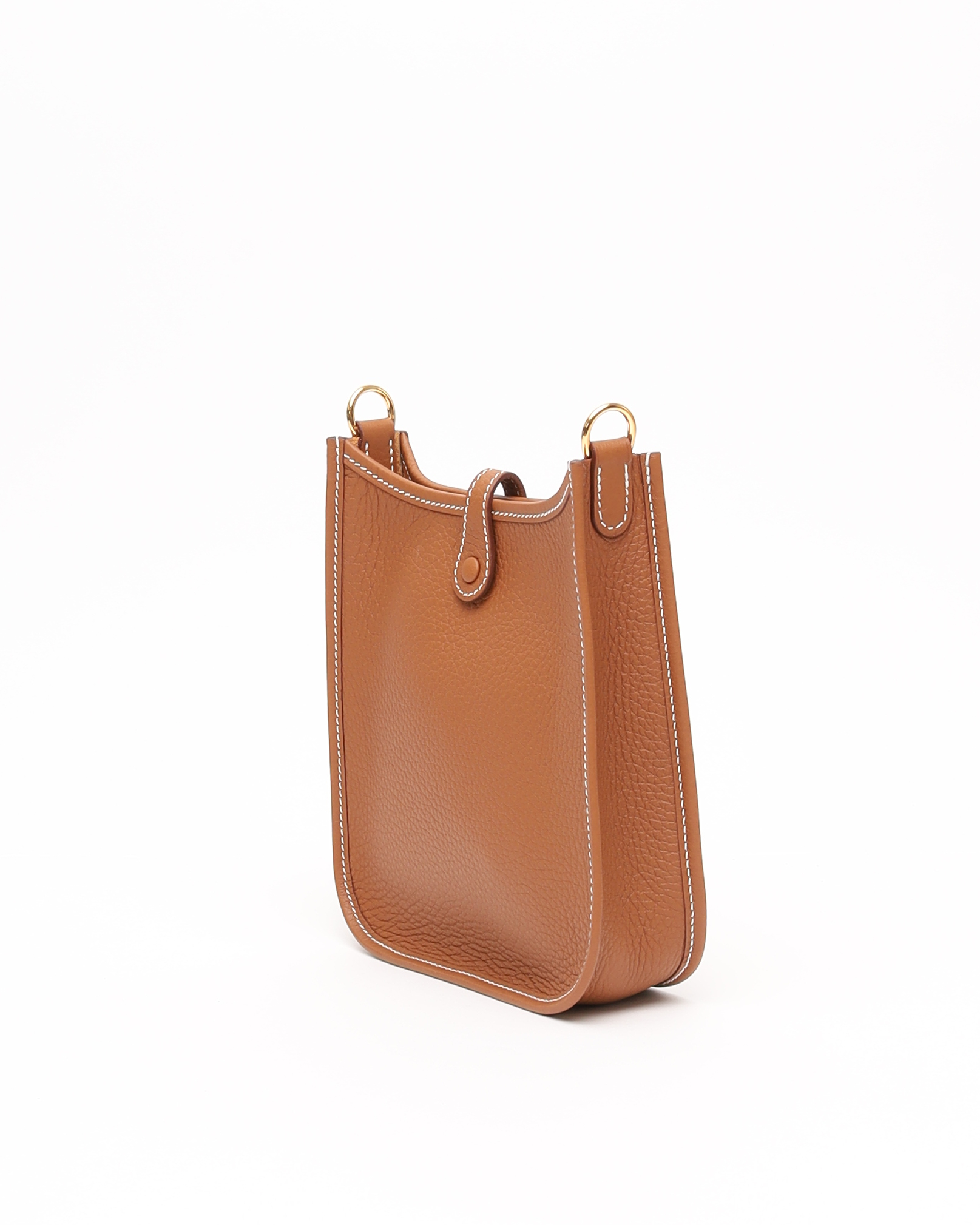 Pre-owned Hermes Hermès Evelyne Tpm 16 Amazone Clemence Crossbody Bag