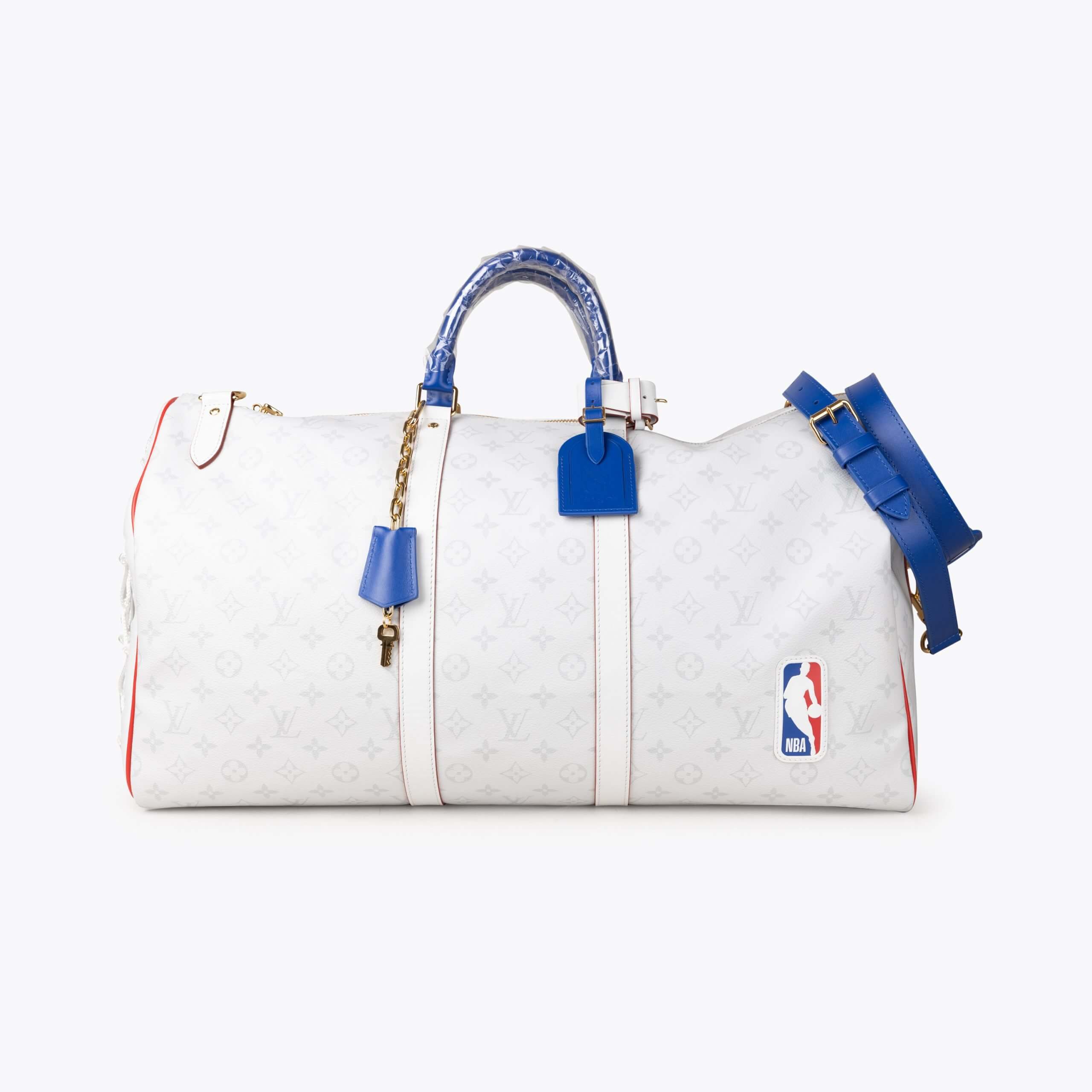LOUIS VUITTON LV X NBA Keepall Bandouliére 55 Weekend Bag