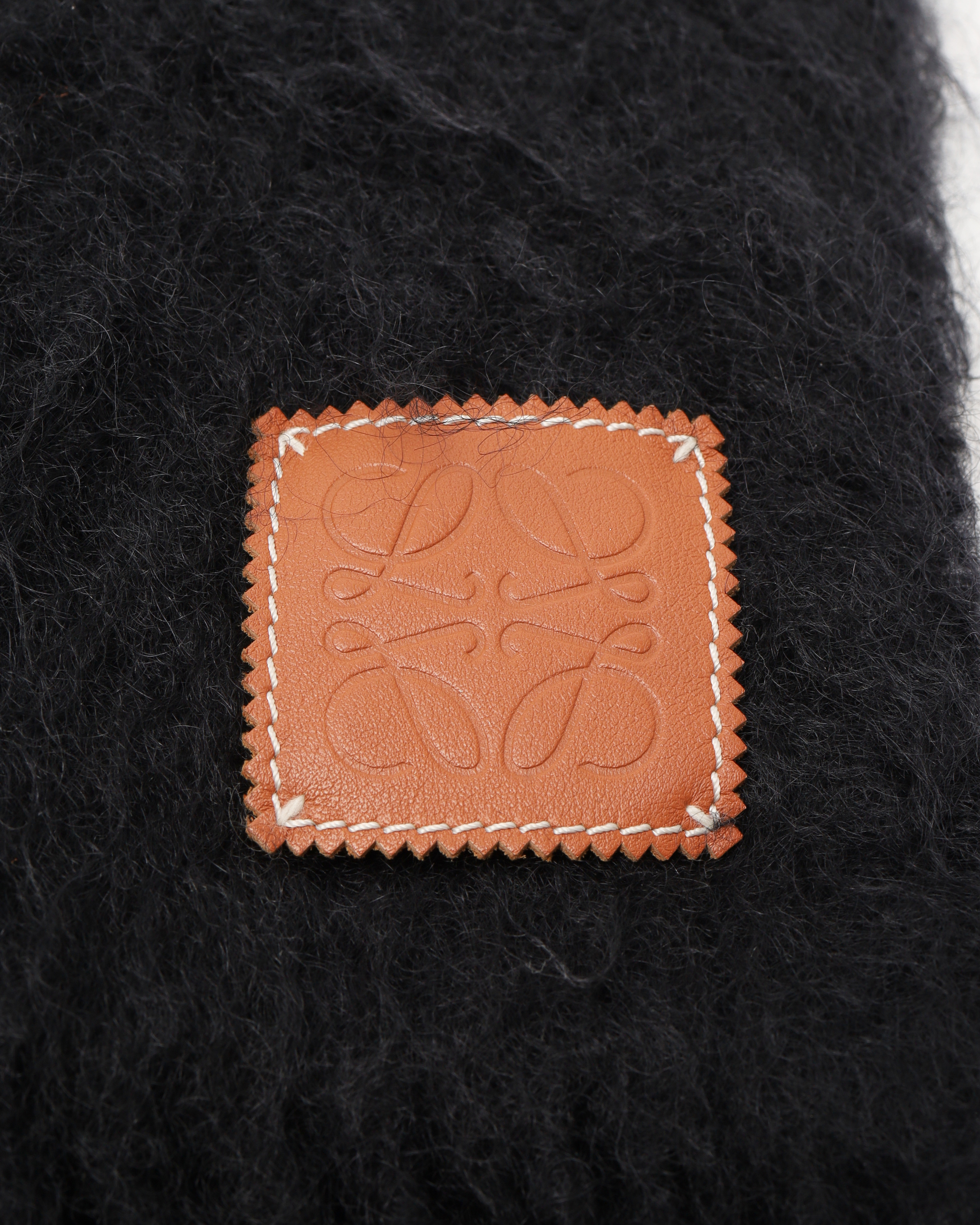 Loewe Anagram Mohair And Wool Scarf