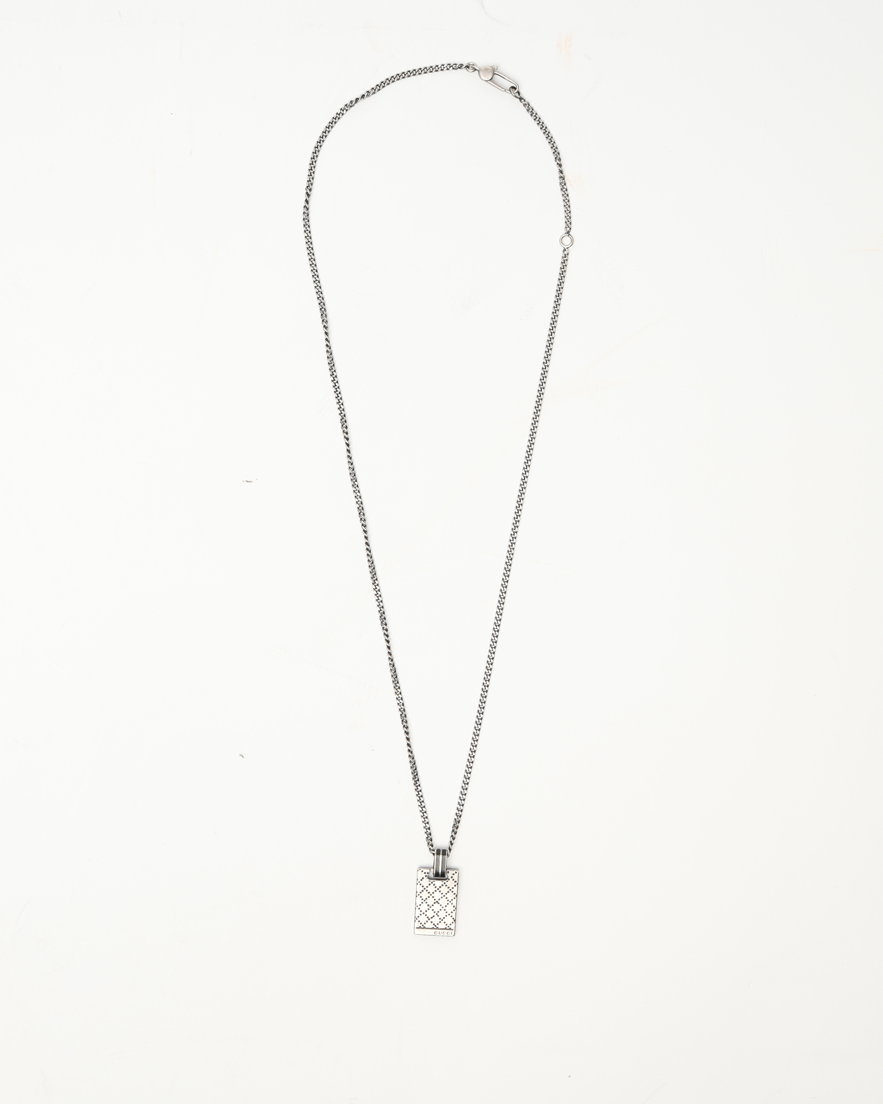 Gucci Diantissima Silver Necklace