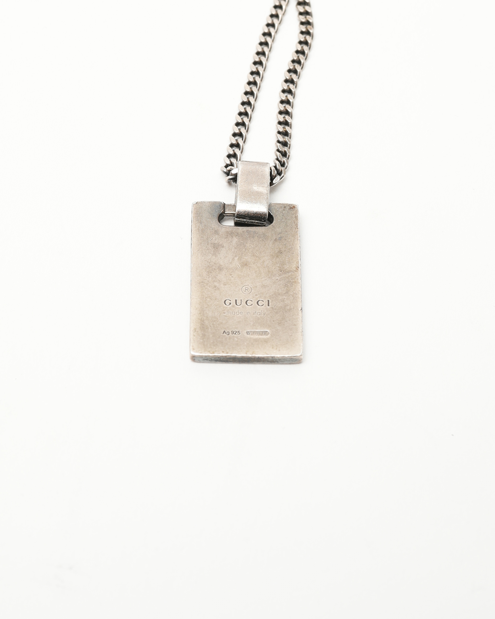 Gucci Diantissima Silver Necklace
