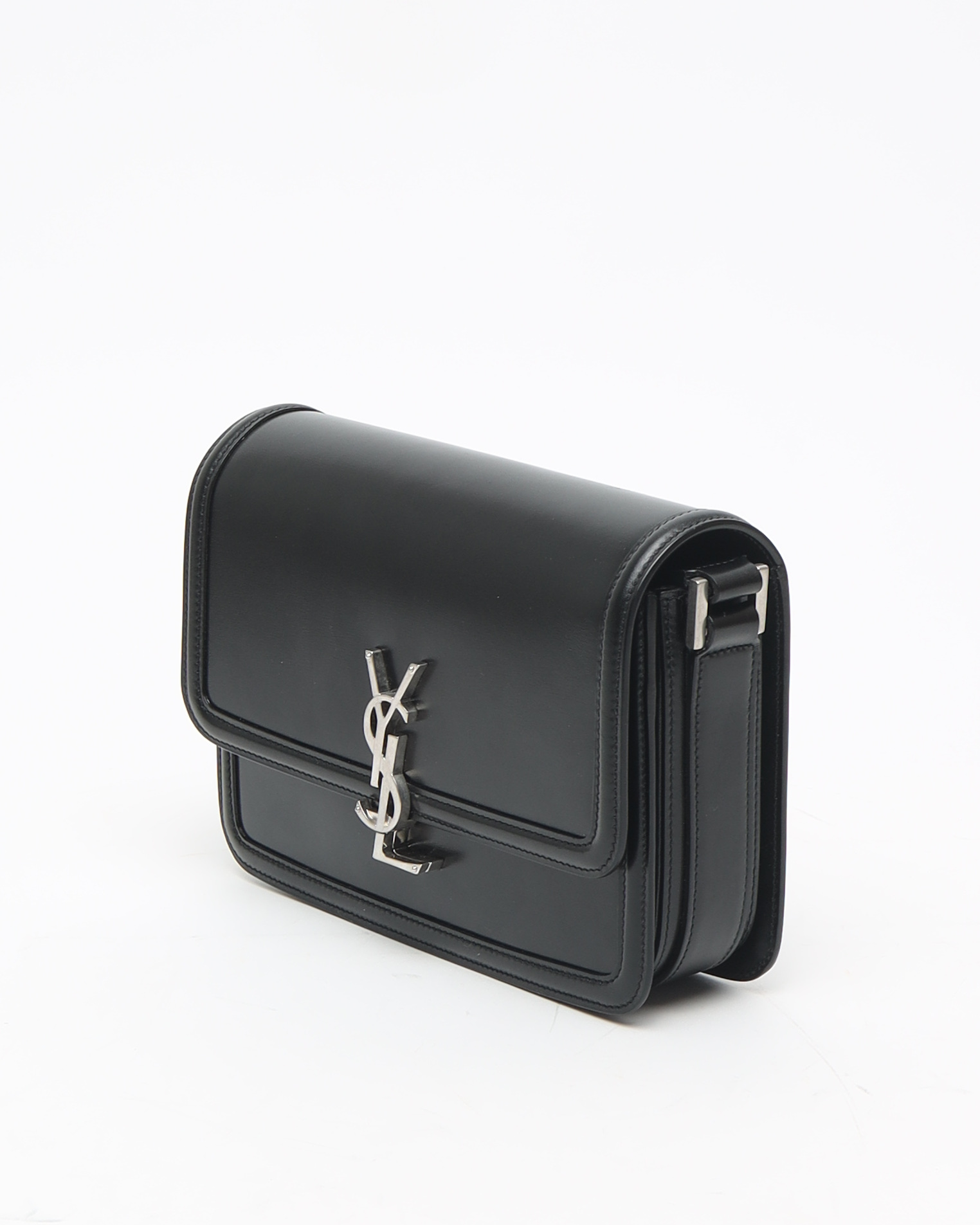 Saint Laurent Medium Solferino Crossbody Bag In Black | ModeSens