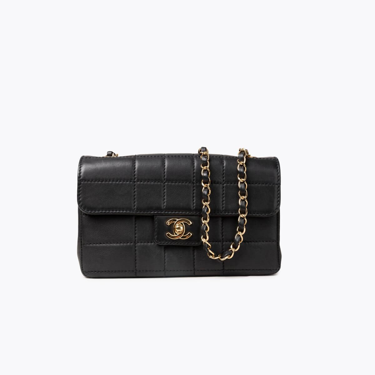 CHANEL Medium Chocolate Bar Single Flap Bag