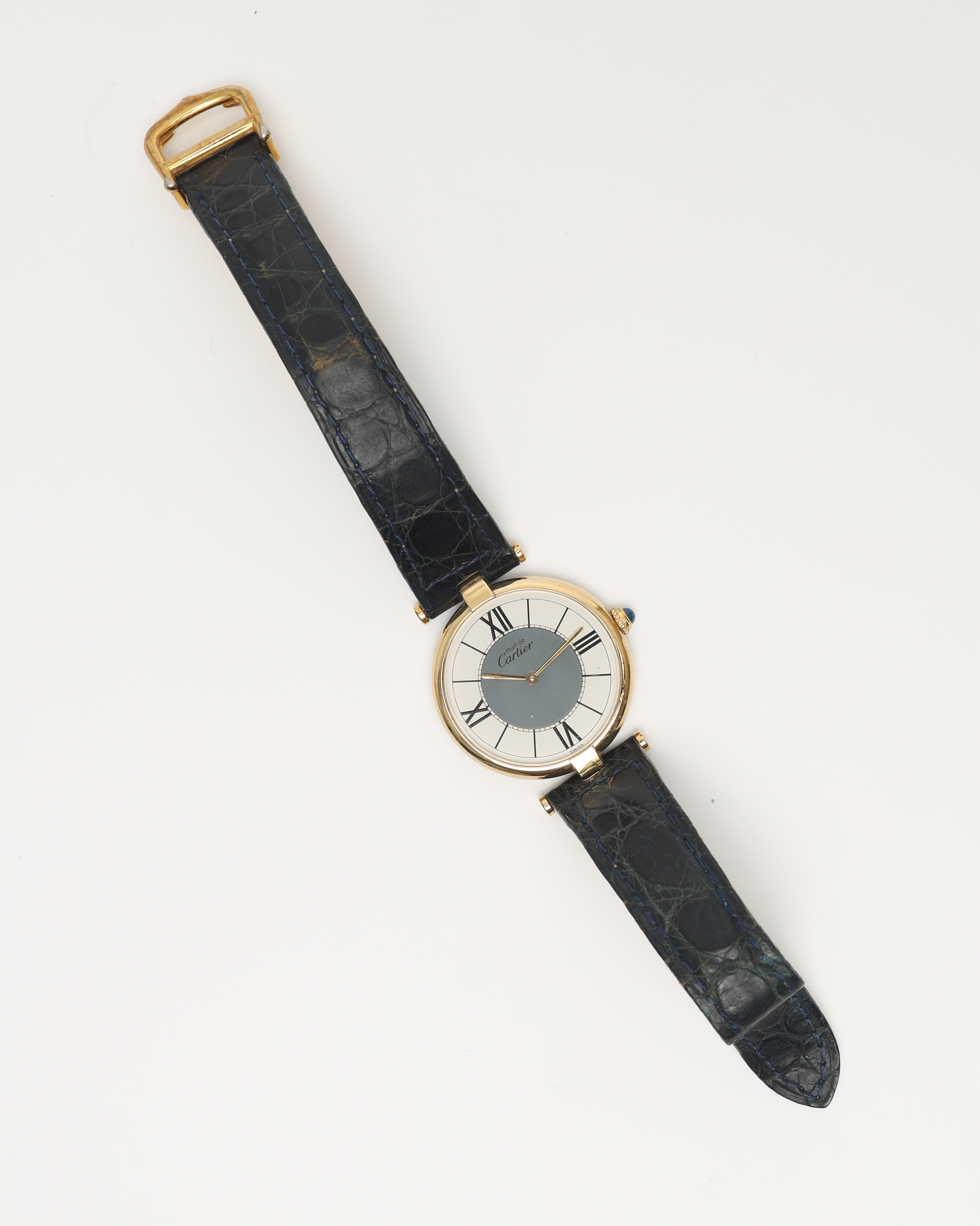 Cartier Vendome Vermeil 30mm Ref 590003 Watch