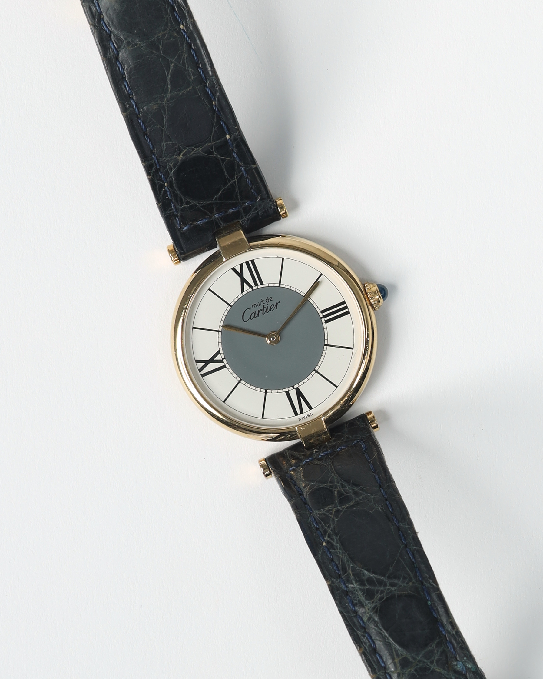 Cartier Vendome Vermeil 30mm Ref 590003 Watch