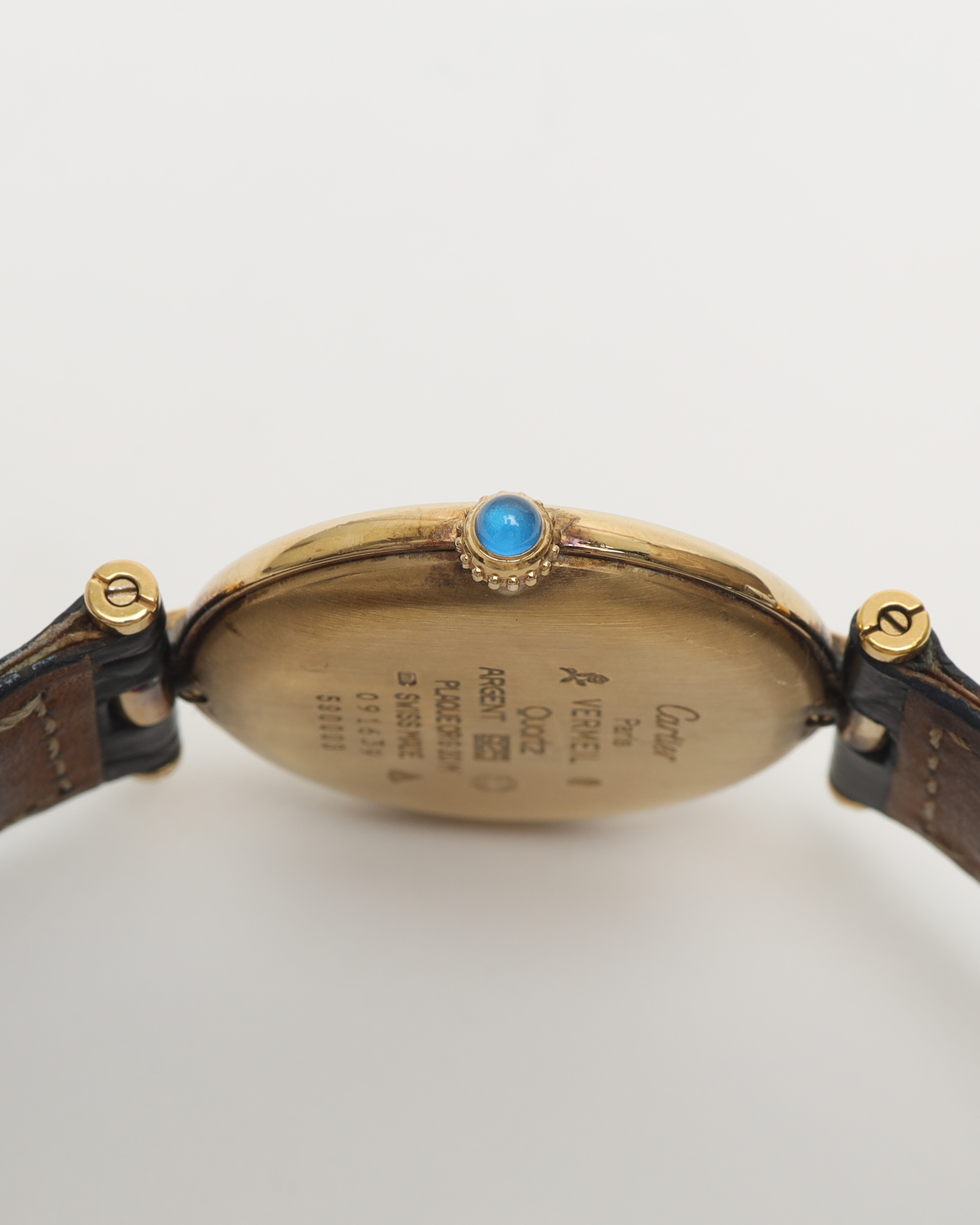 Cartier Vendome Vermeil 30mm Ref 590003 Watch