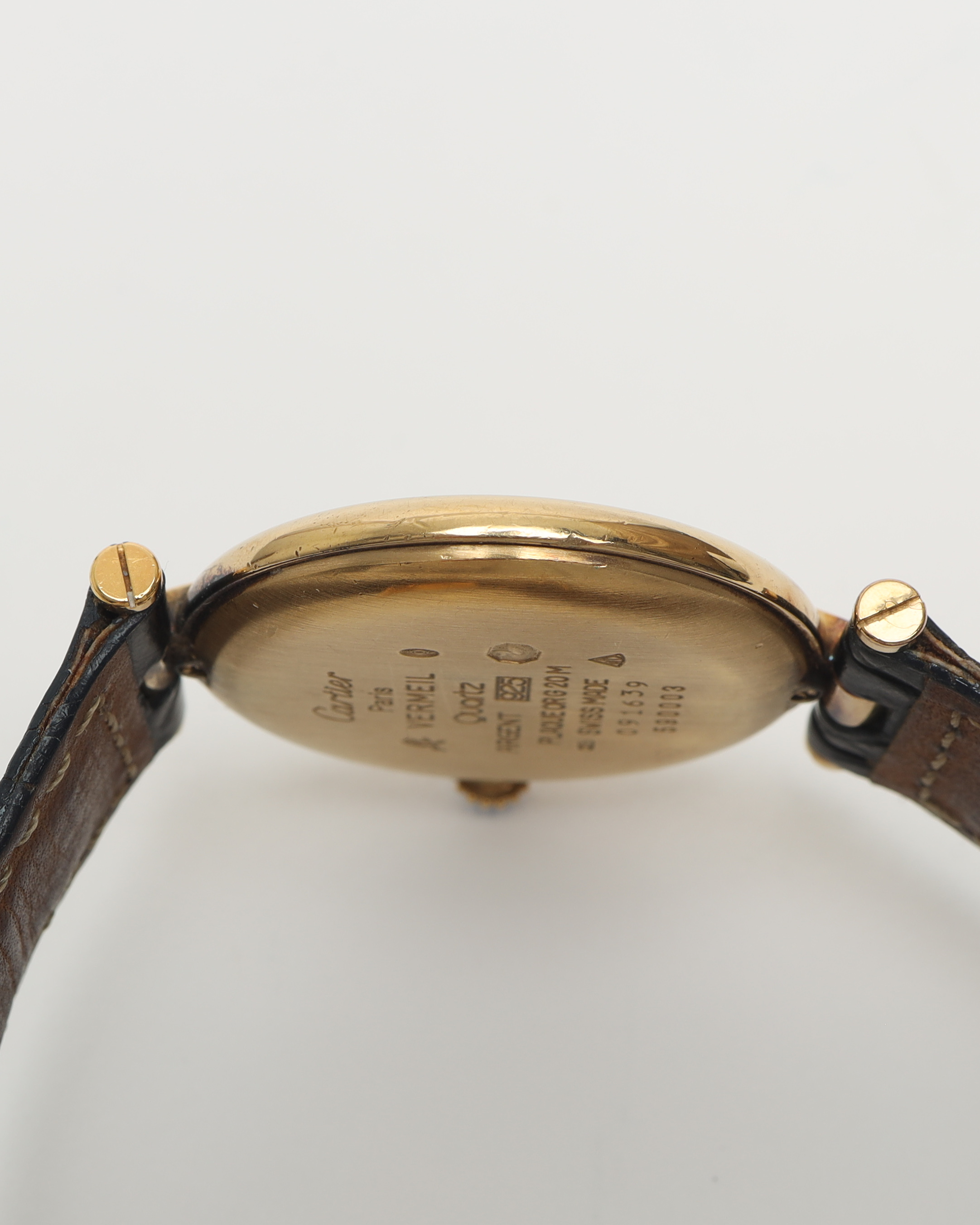 Cartier Vendome Vermeil 30mm Ref 590003 Watch