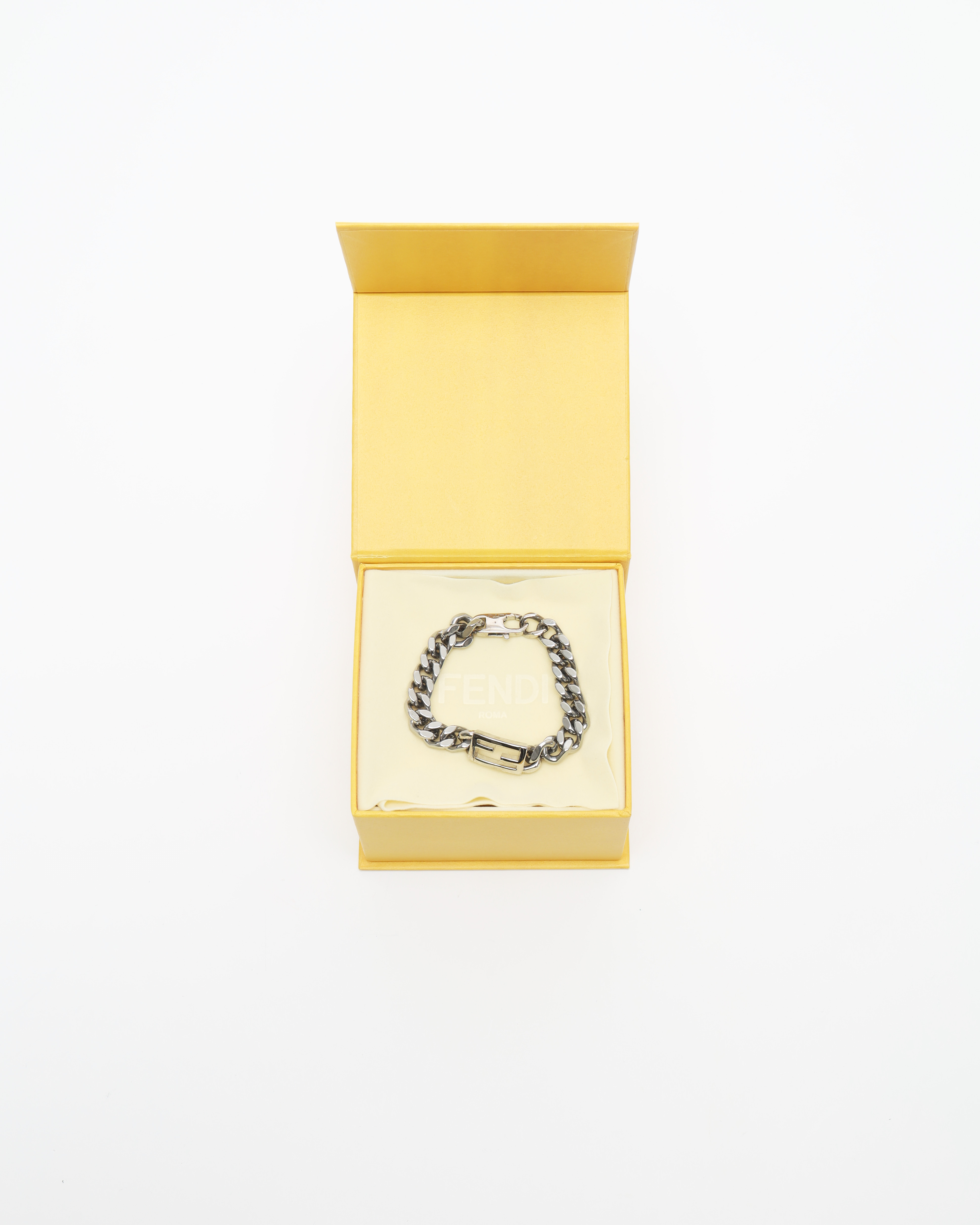 Fendi Zucca Chain Bracelet