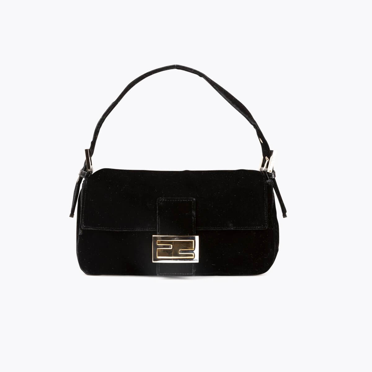 FENDI Velvet Baguette Bag