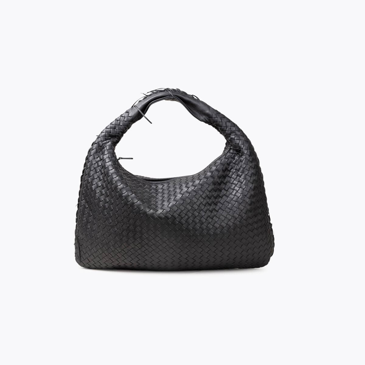 BOTTEGA VENETA Intrecciato Fringe Large Veneta Hobo Bag