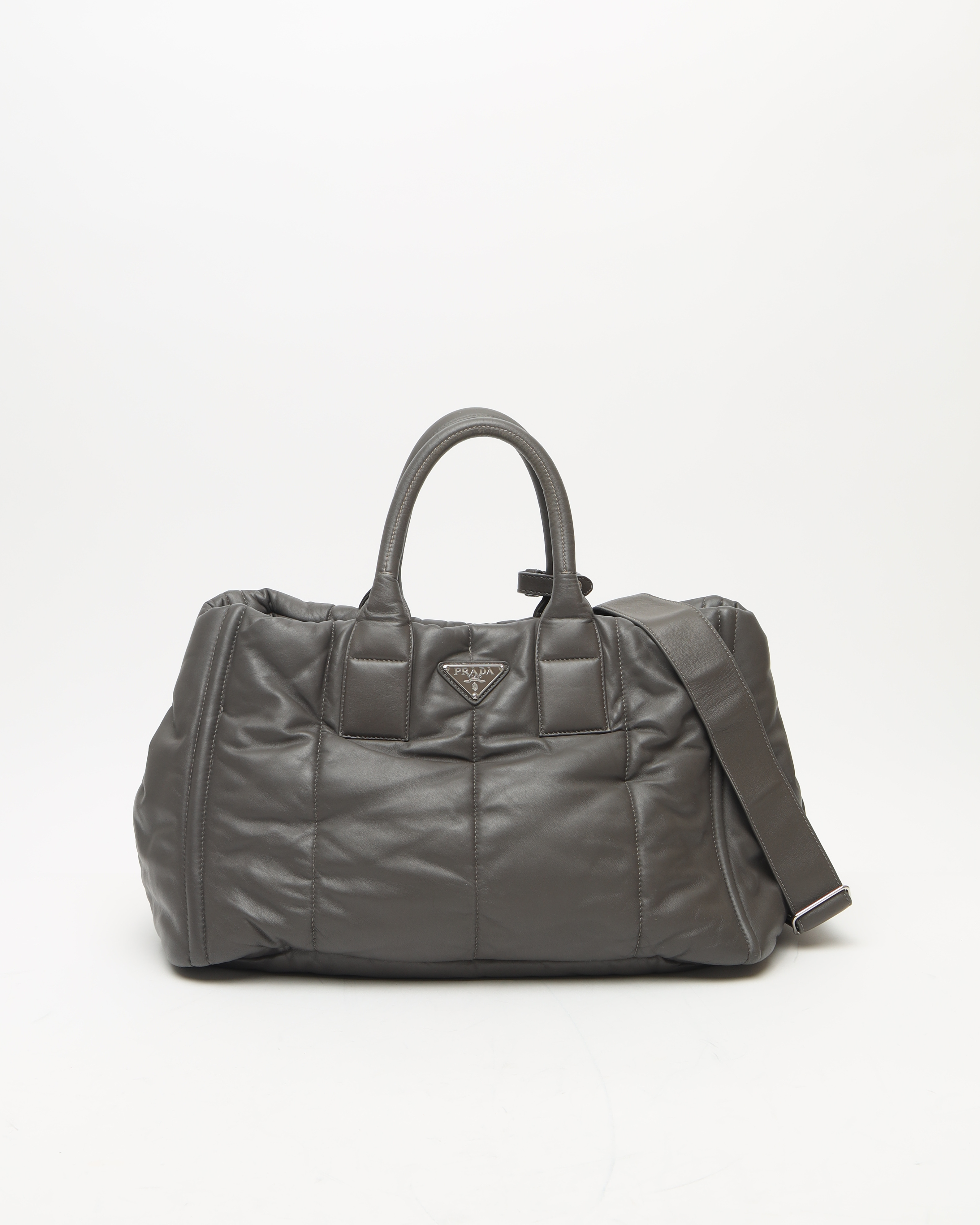 PRADA Bomber Nappa Tote Bag