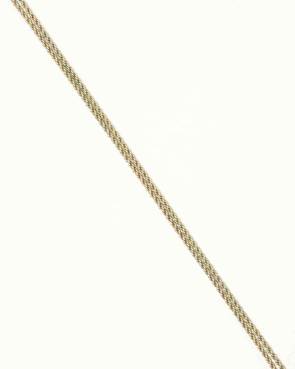 Pre-owned Chanel Coco Mark Circle Gold-plated Necklace