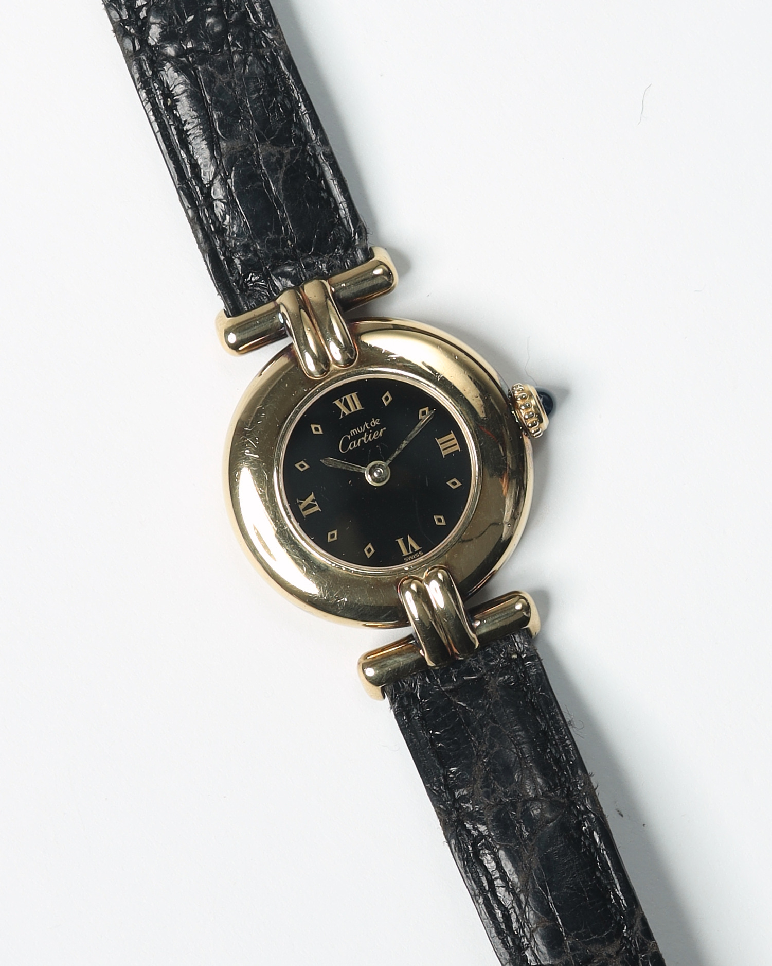 Cartier Vendome Vermeil 24mm Ref 590002 Watch