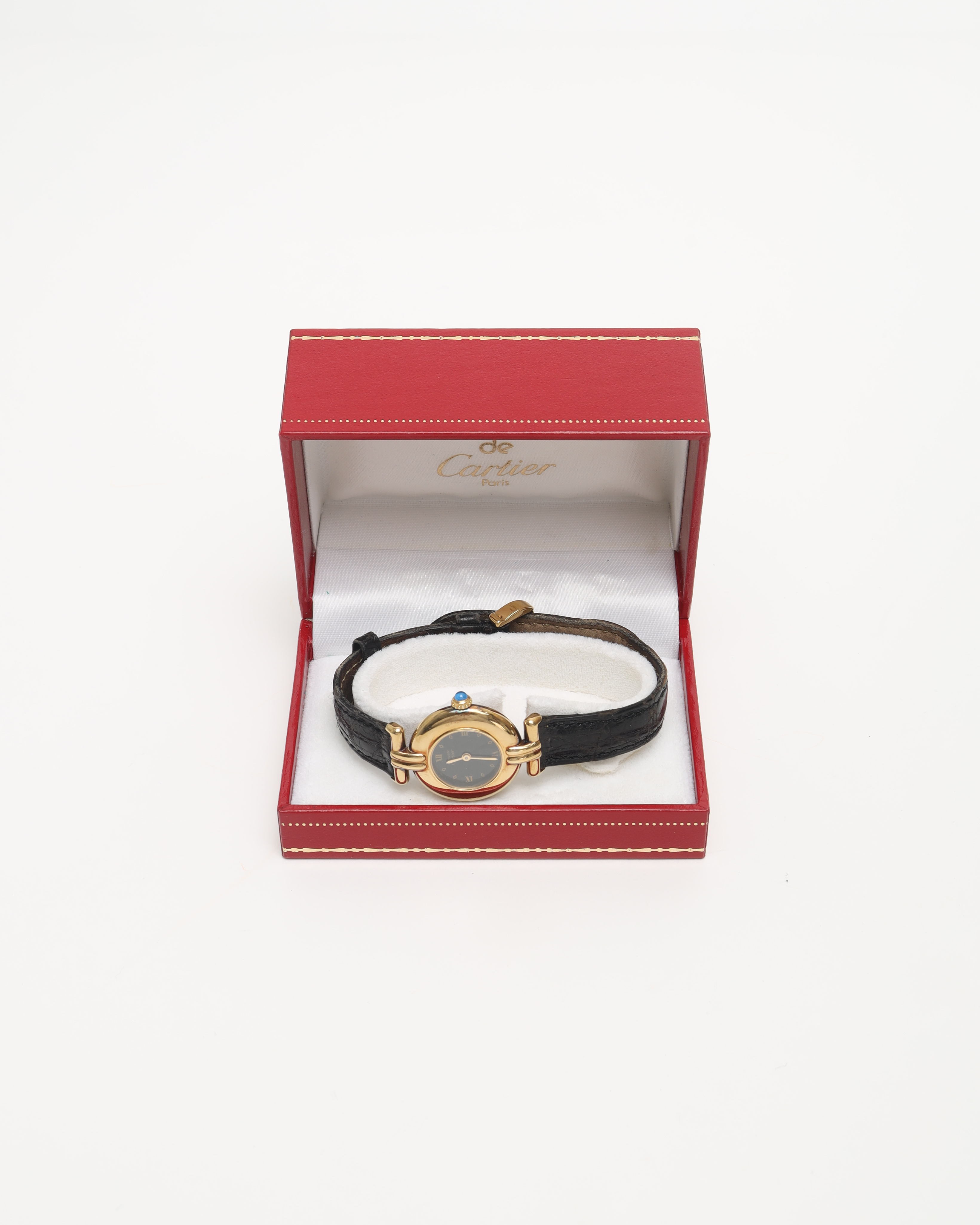 Cartier Vendome Vermeil 24mm Ref 590002 Watch
