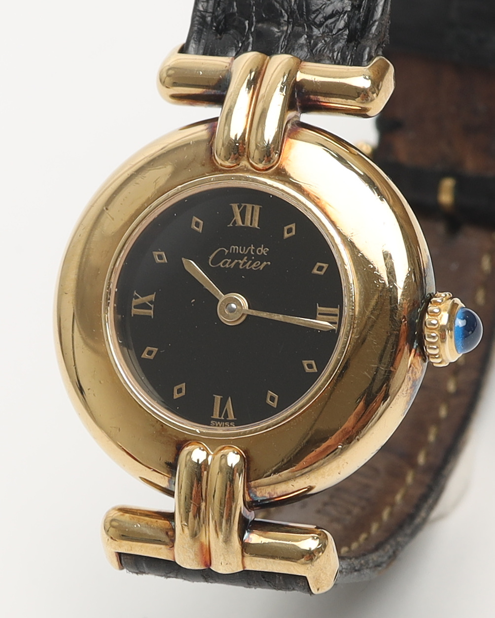 Cartier Vendome Vermeil 24mm Ref 590002 Watch