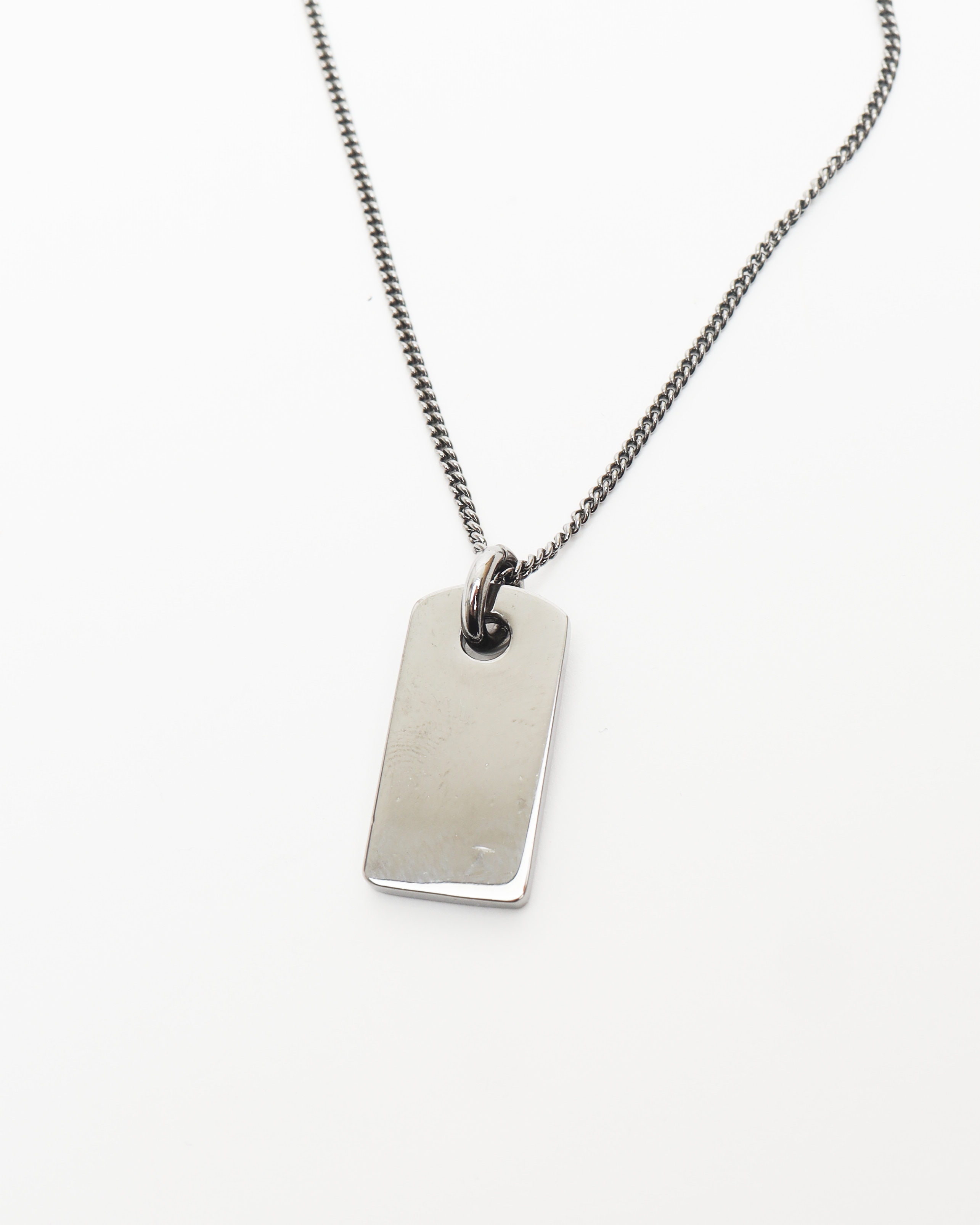 Dior Christian  Logo-plaketten-halskette