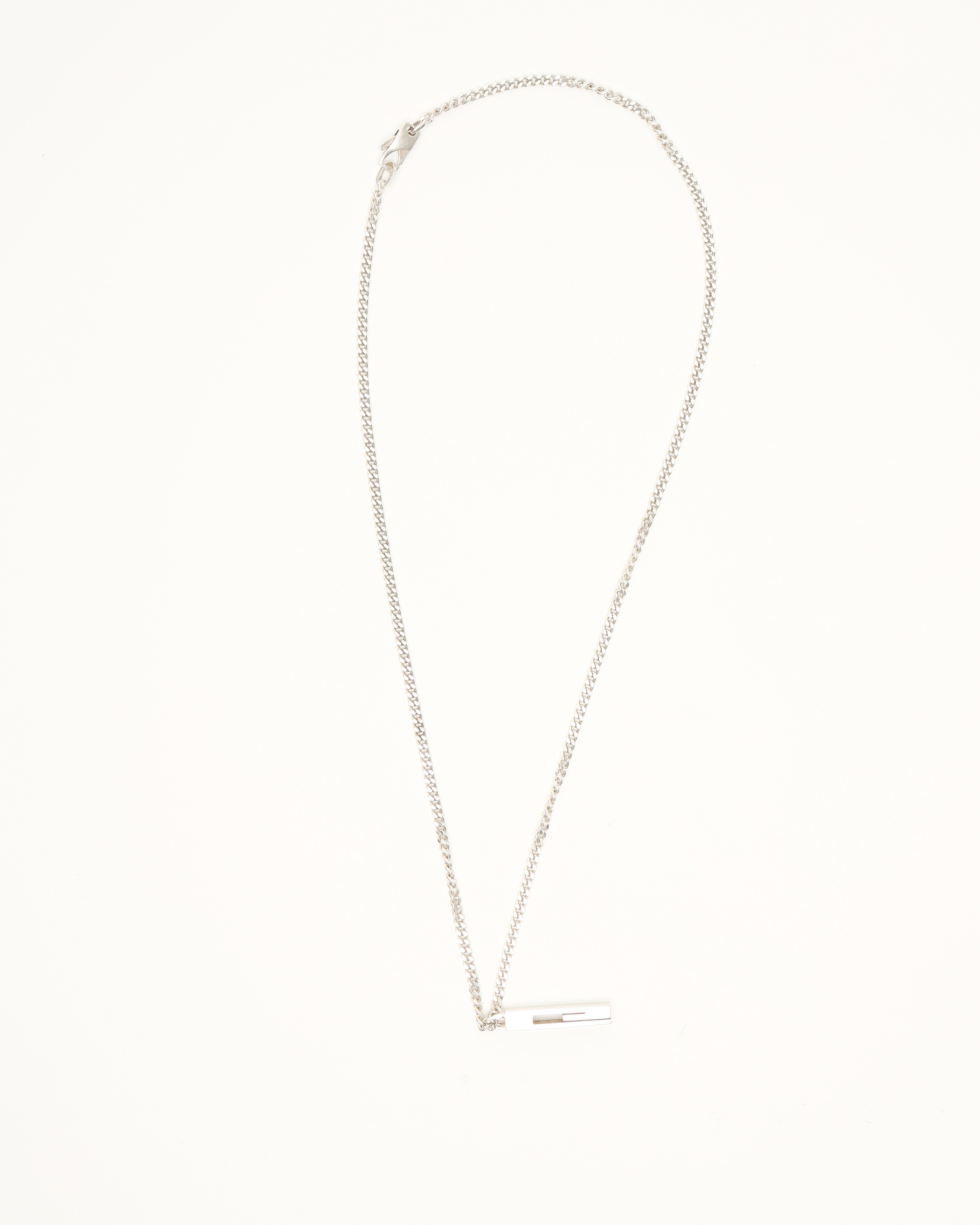 Gucci G Silver Necklace