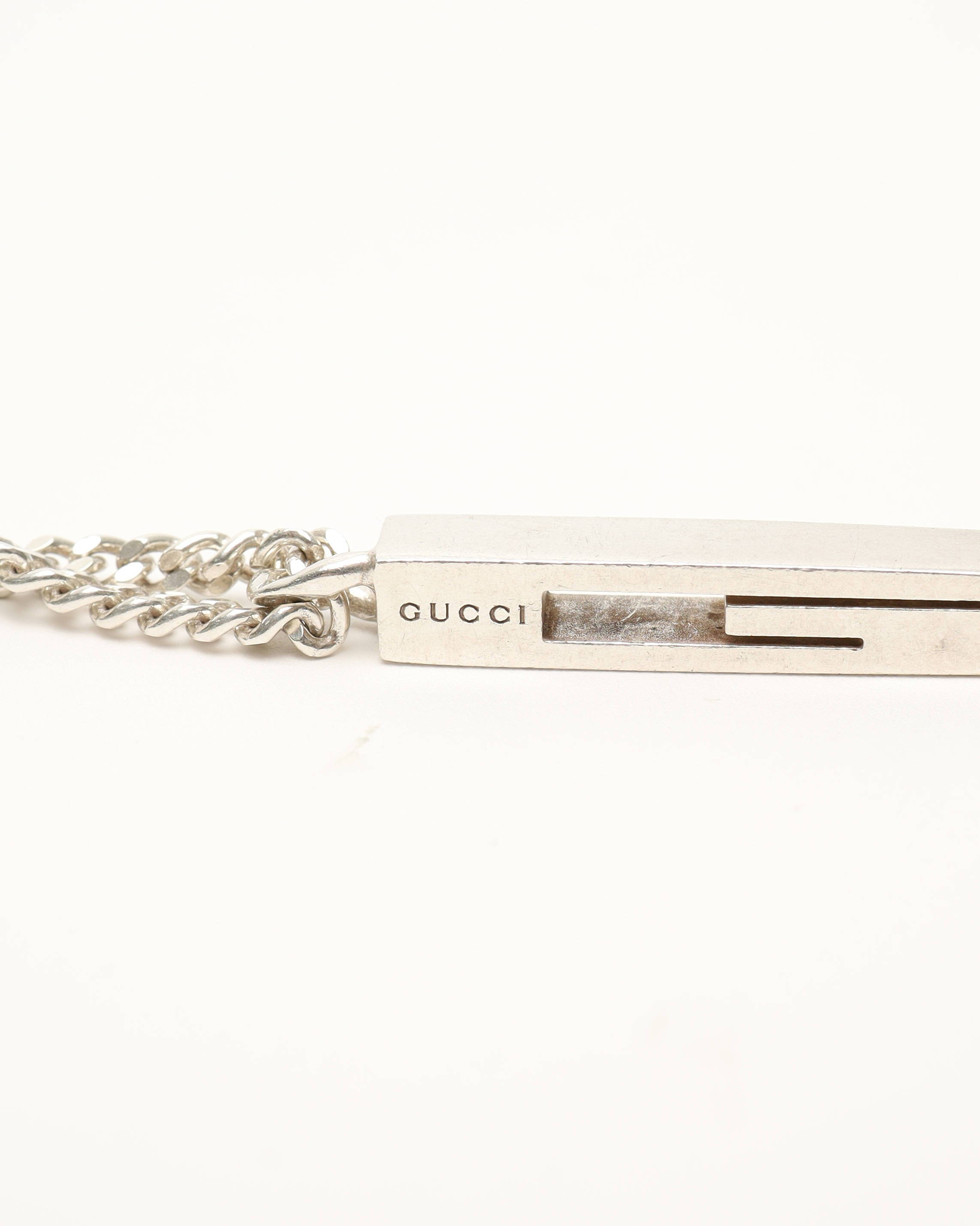 Gucci G Silver Necklace