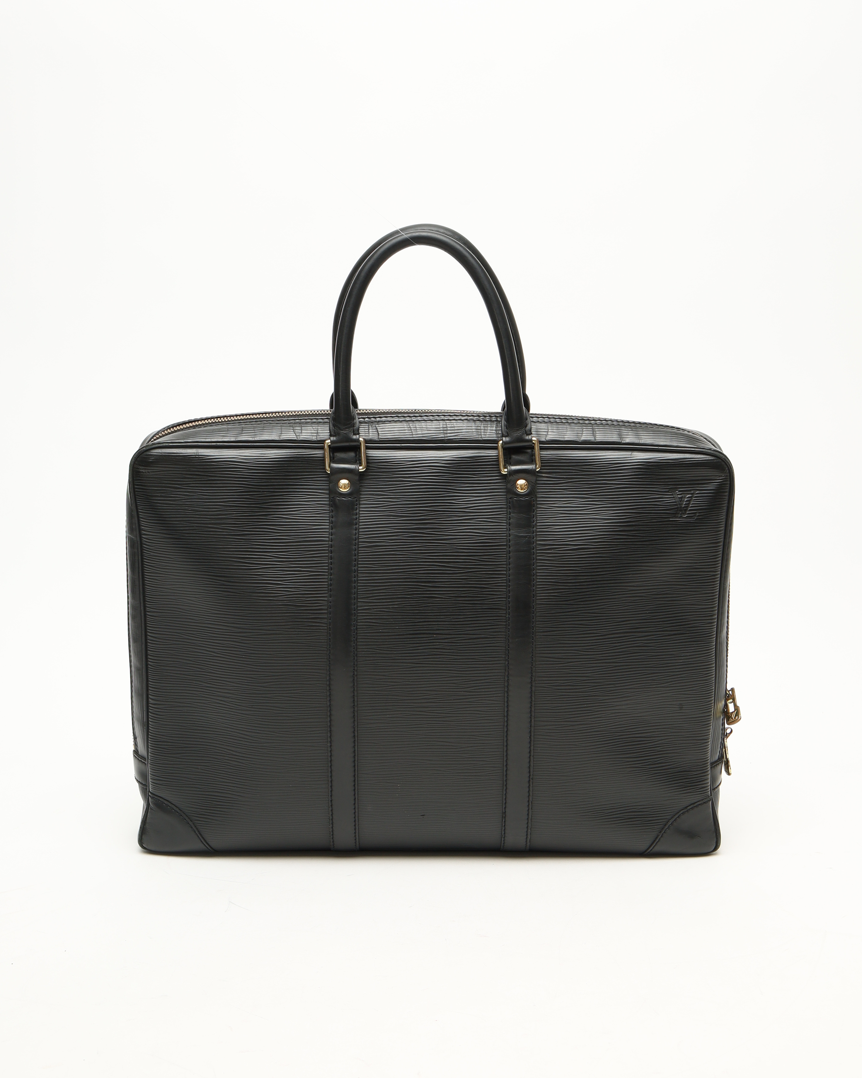 LOUIS VUITTON Porte Documents Voyage EPI Business Bag