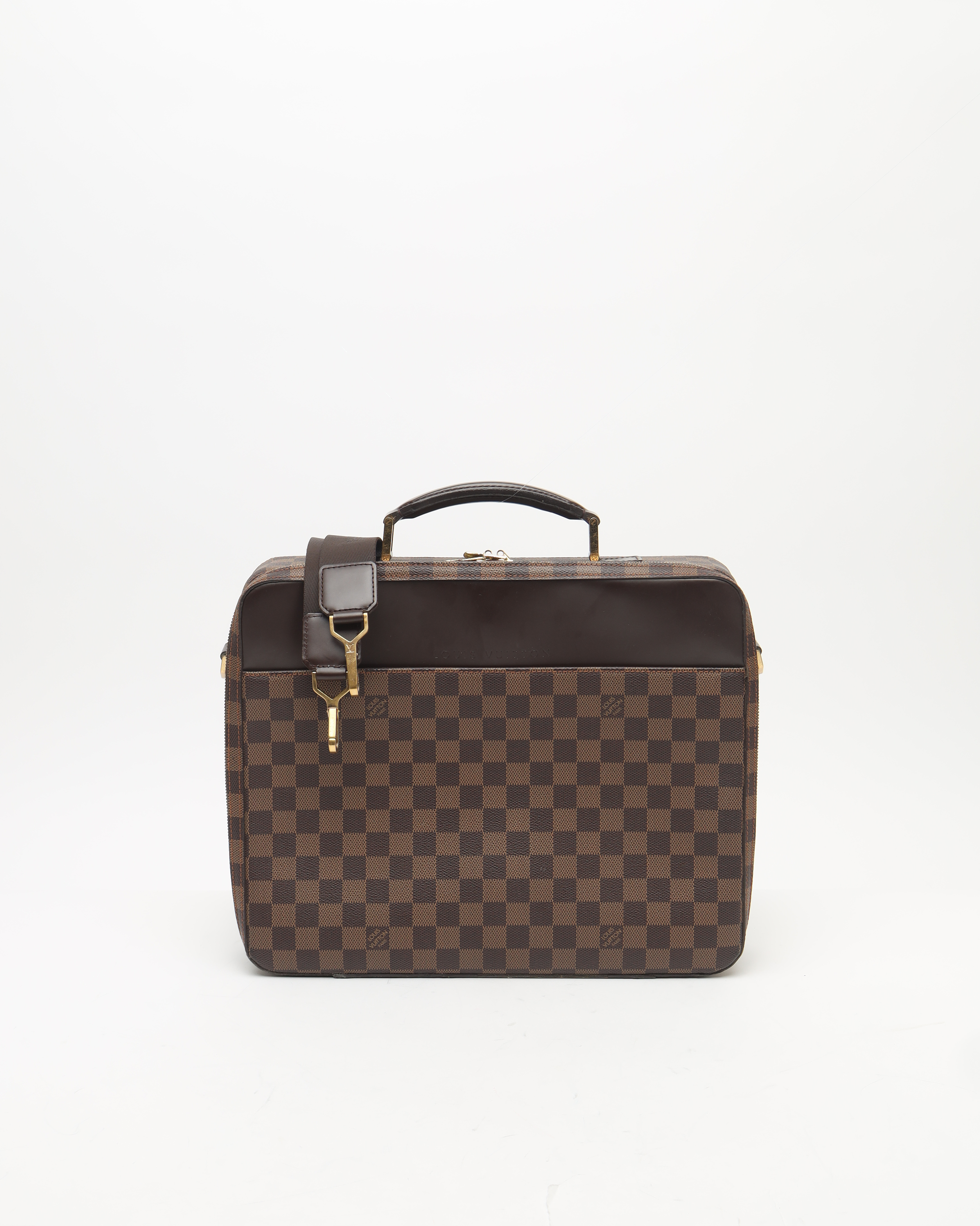 Pre-owned Louis Vuitton Damier Porte Ordinature Savana Bag