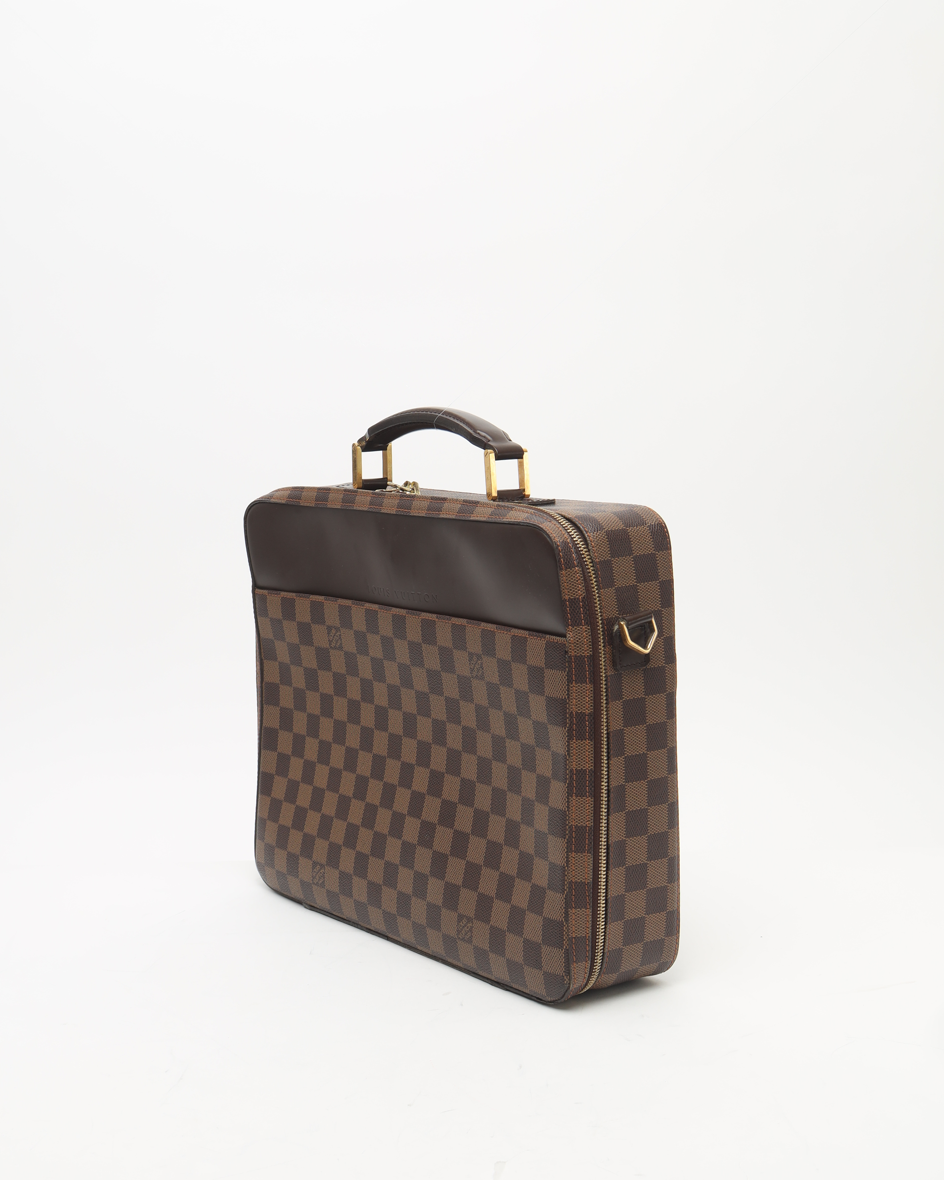 Pre-owned Louis Vuitton Damier Porte Ordinature Savana Bag