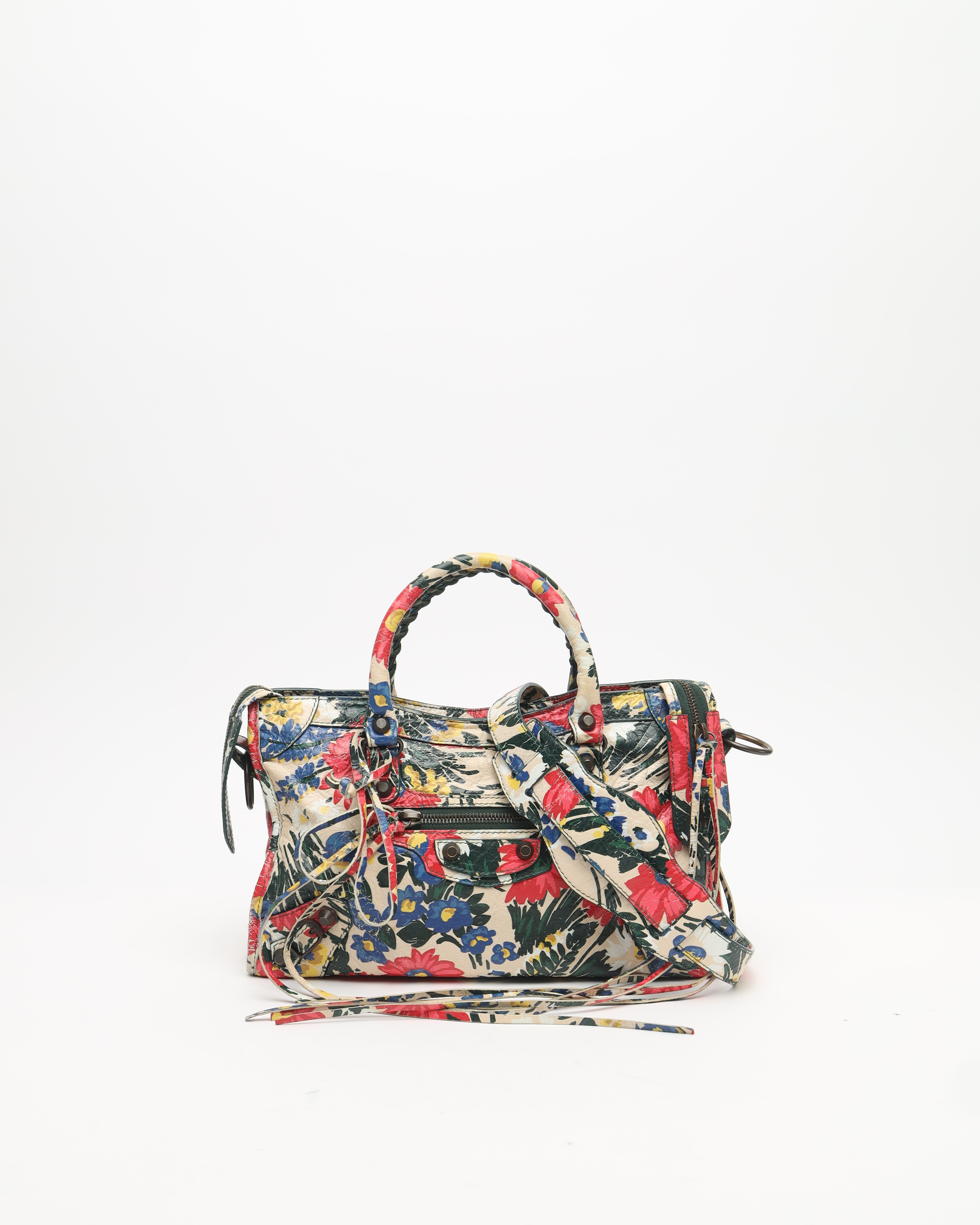 BALENCIAGA Motocross Classic Small City Bag