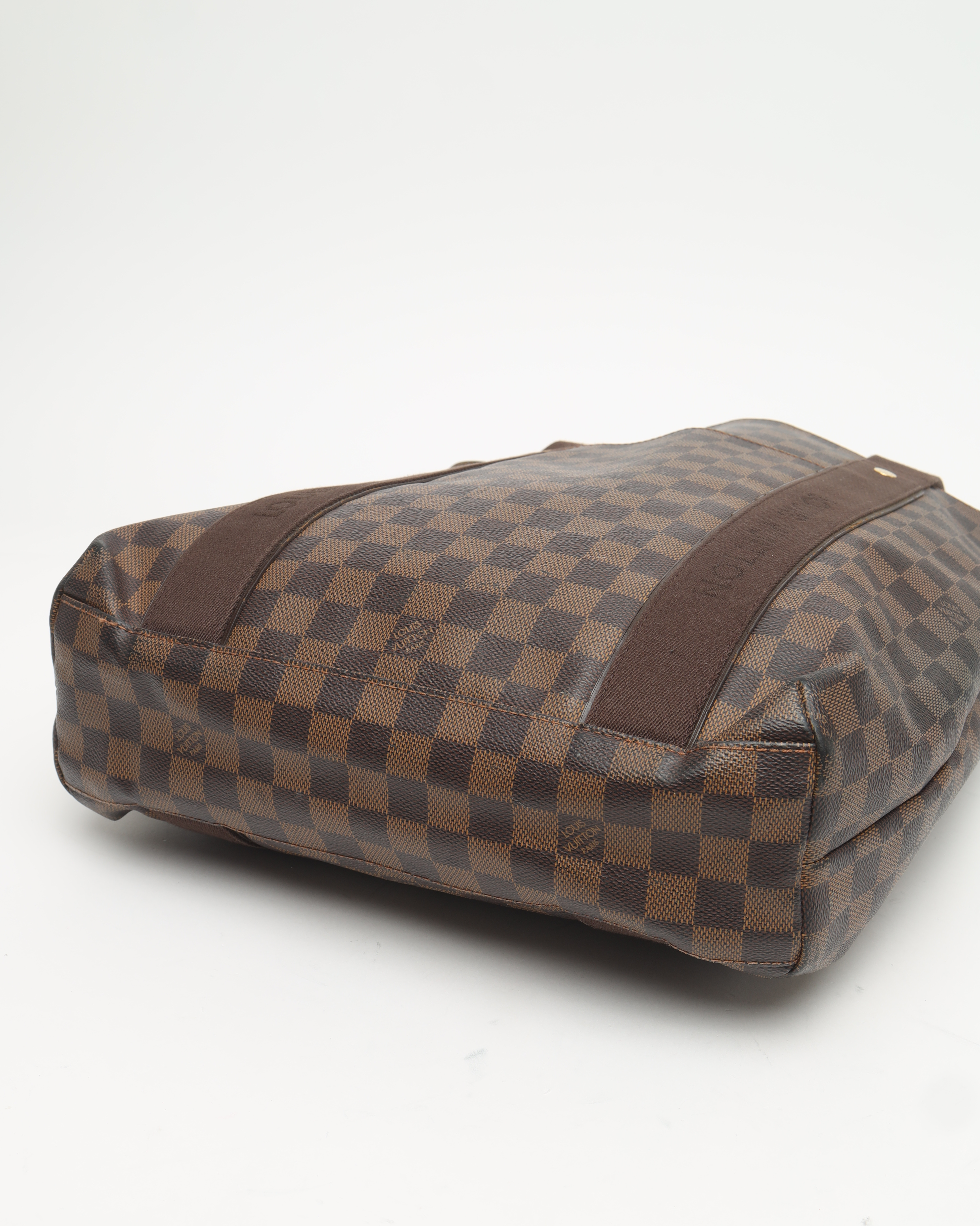 Pre-owned Louis Vuitton Damier Ebene Cabas Beaubourg Tote Bag