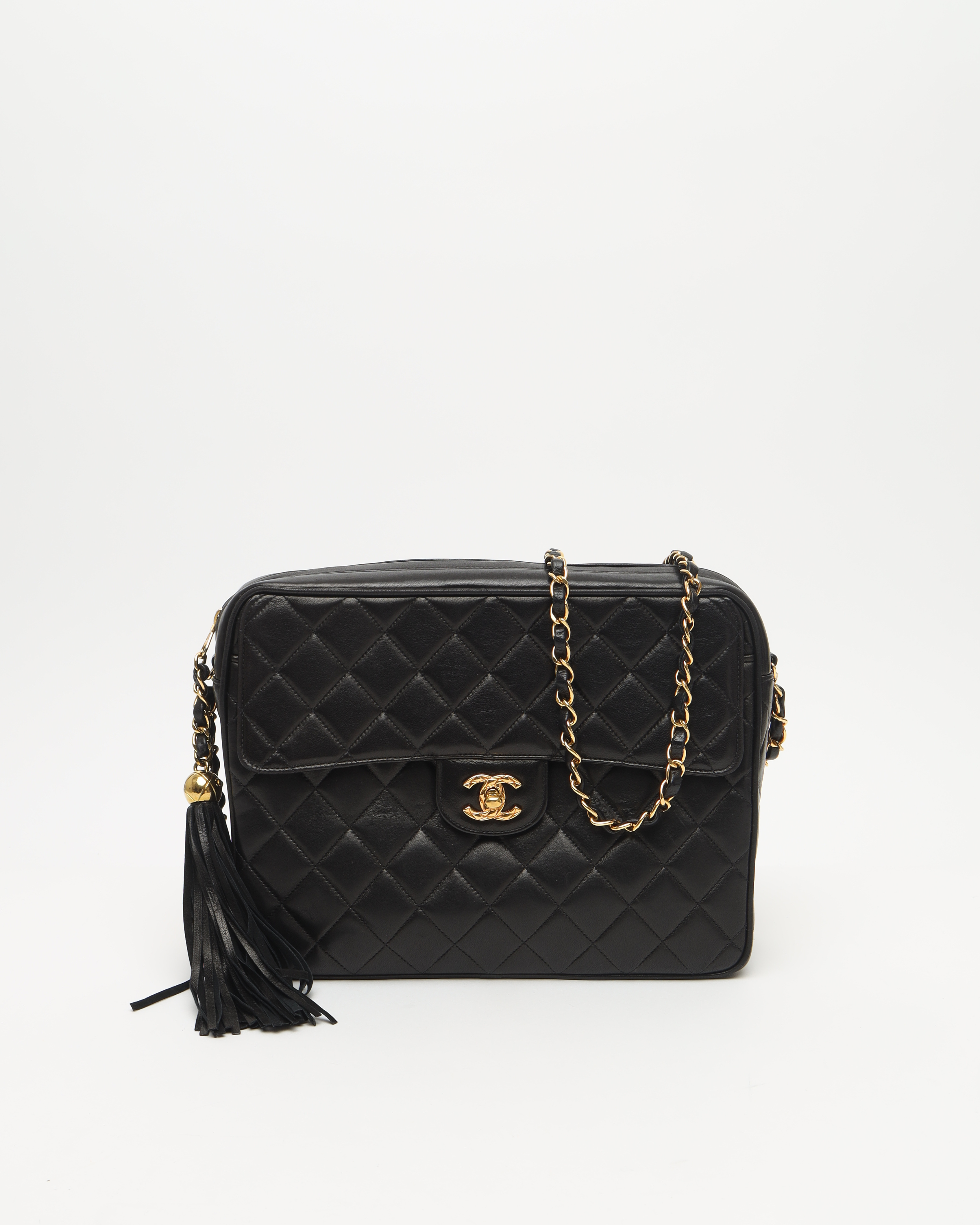 CHANEL Classic Camera Tassel Bag