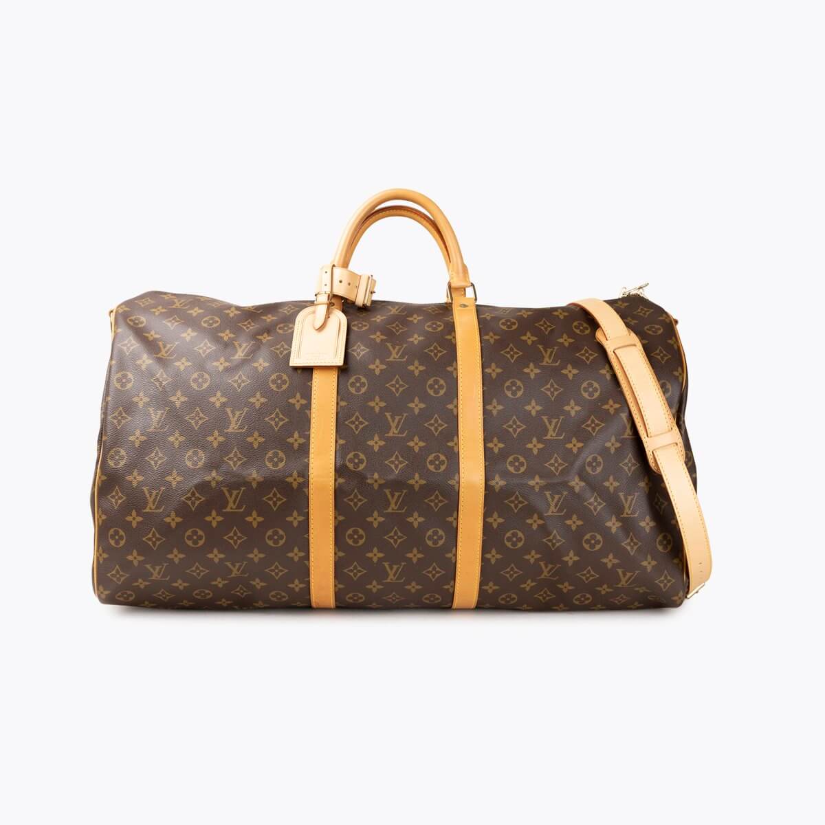 LOUIS VUITTON Keepall Bandouliére 60 Weekend Bag