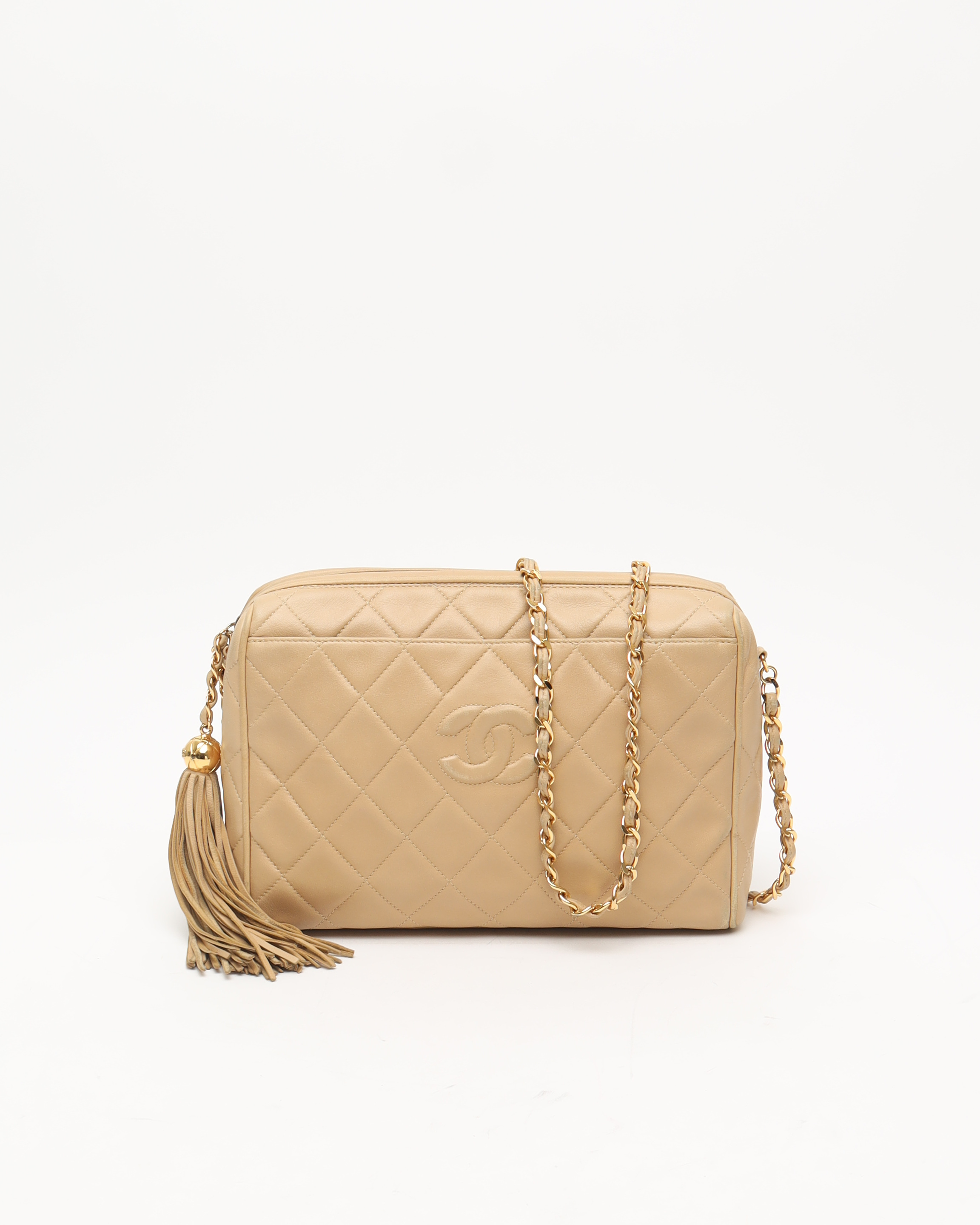 CHANEL CC Camera Tassel Bag