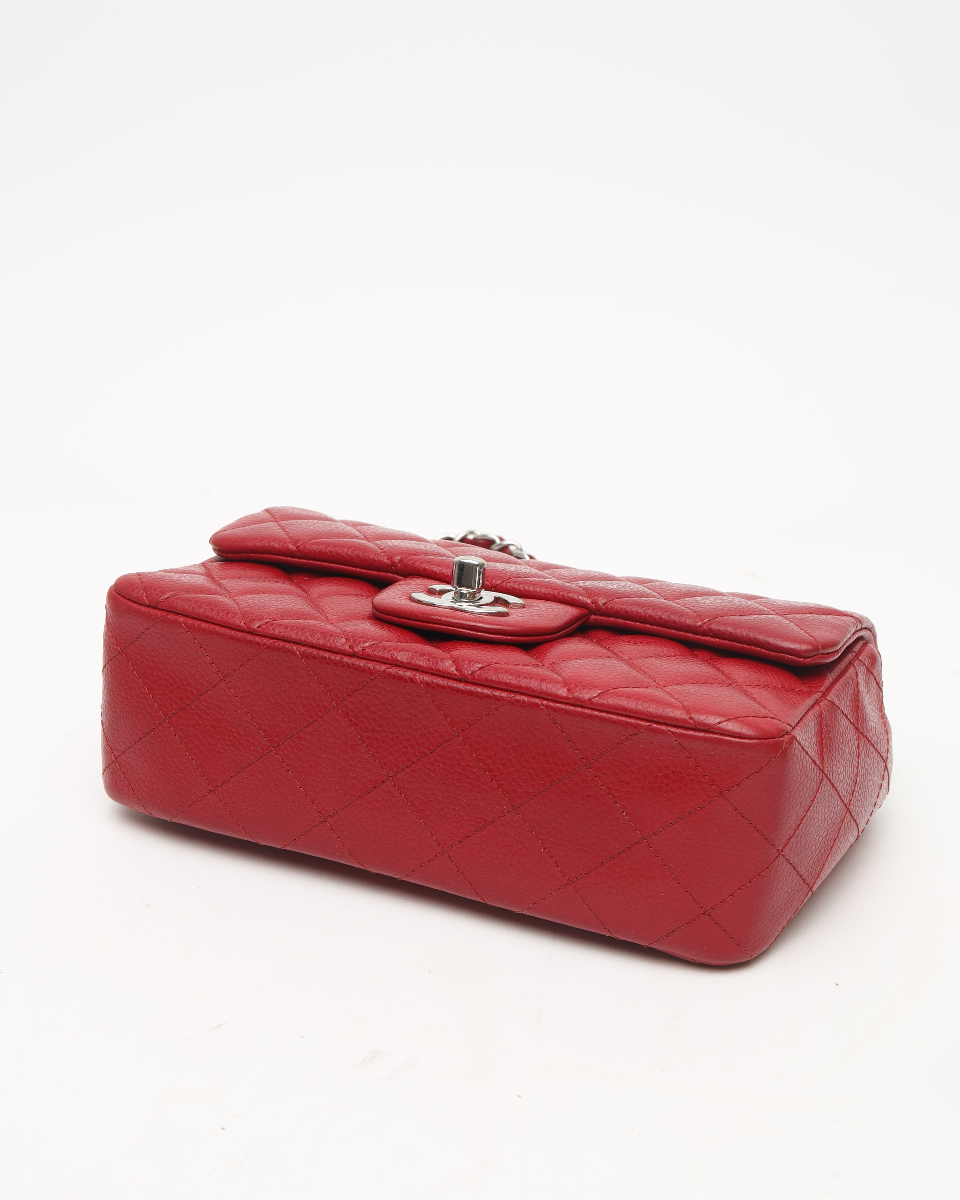 Pre-owned Chanel Classic Caviar Single Flap Bag