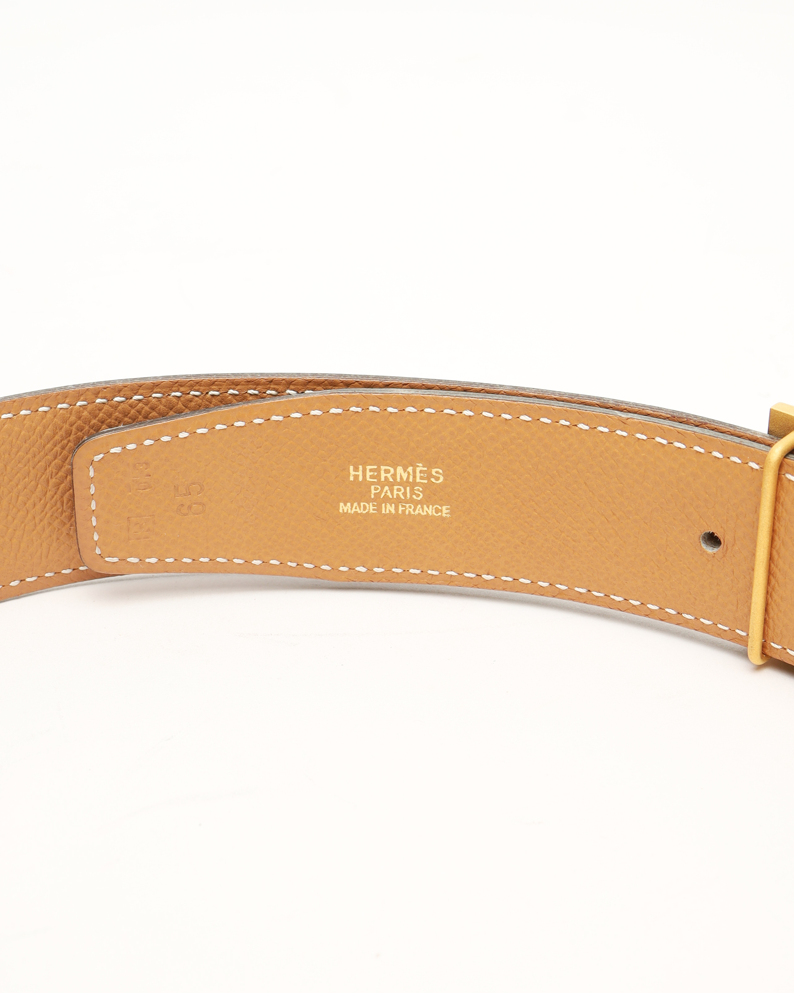 Pre-owned Hermes Hermès Constance Belt