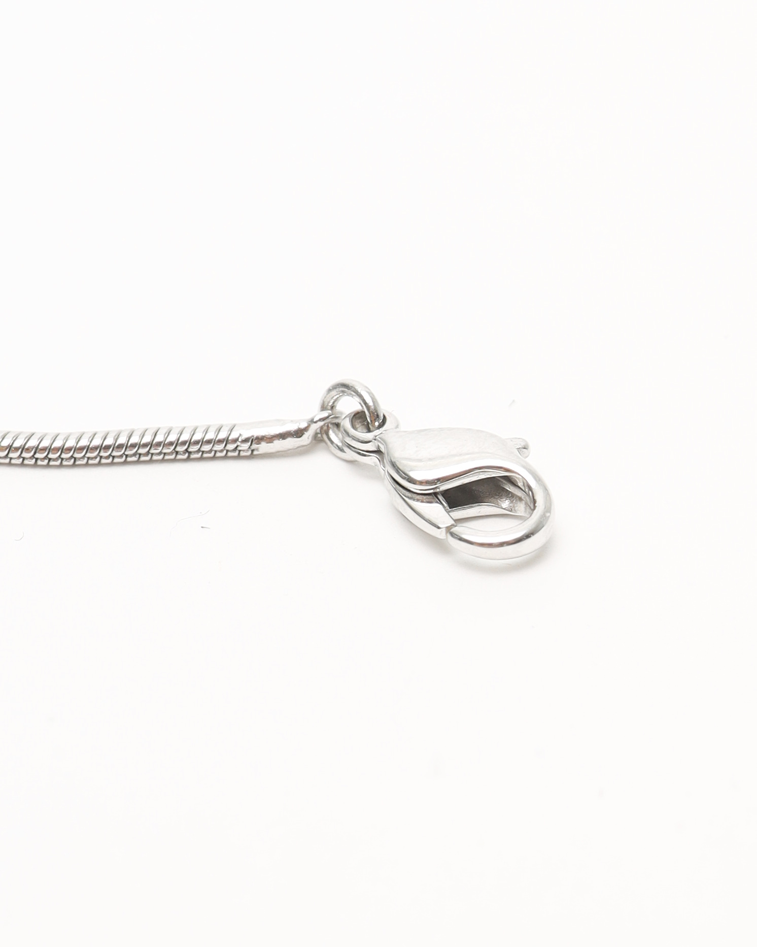 Dior Christian Logo Plate Necklace