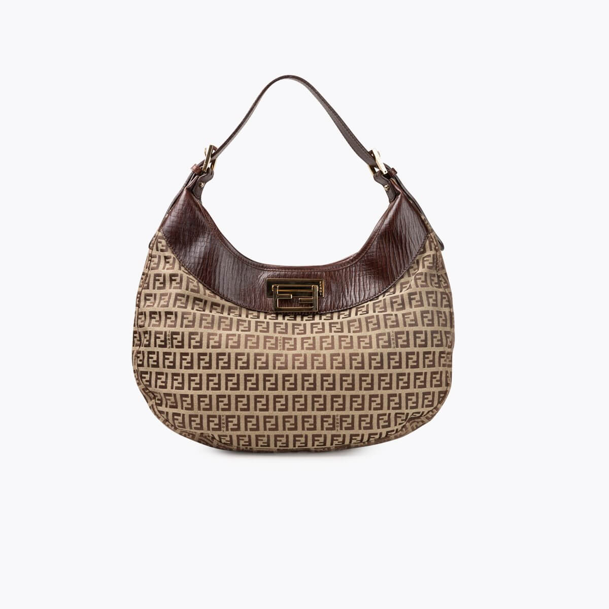 FENDI Zucchino Hobo Bag