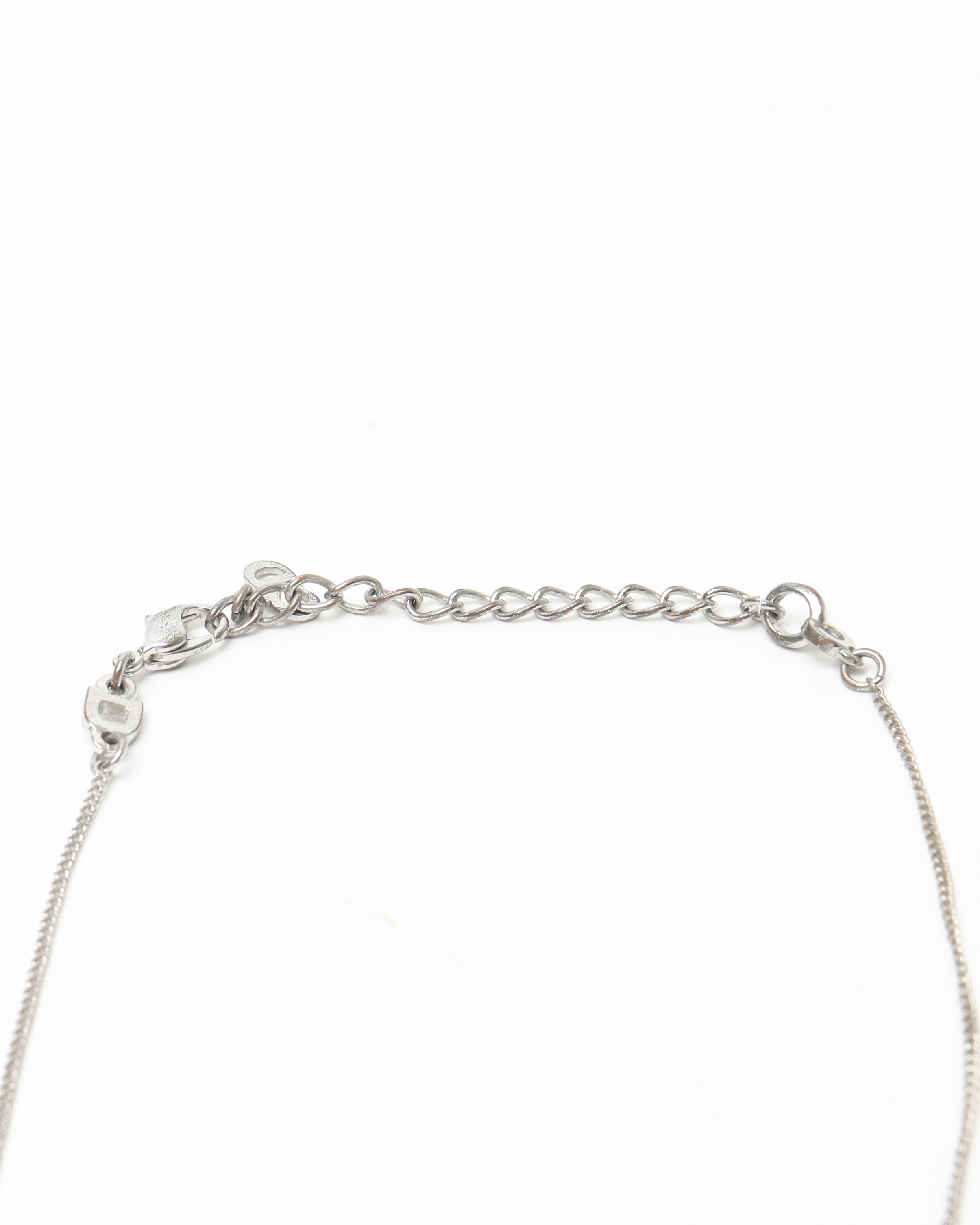 Dior Christian  Rhinestone Plate Necklace