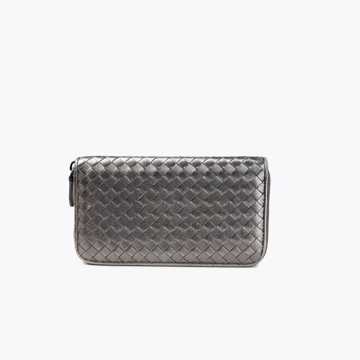 BOTTEGA VENETA Intrecciato Zip Around Wallet