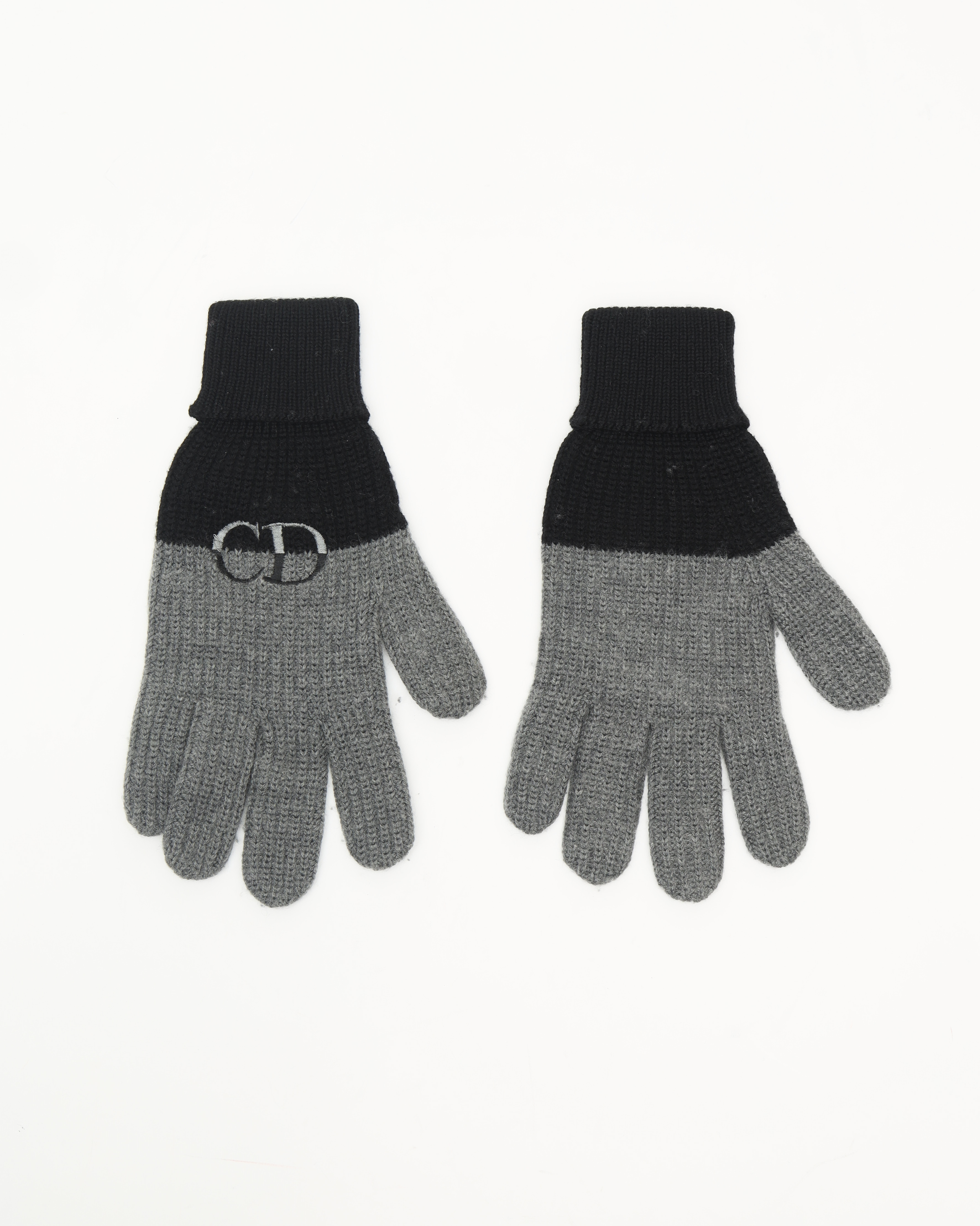 Dior Christian  Cd Logo Knit Gloves