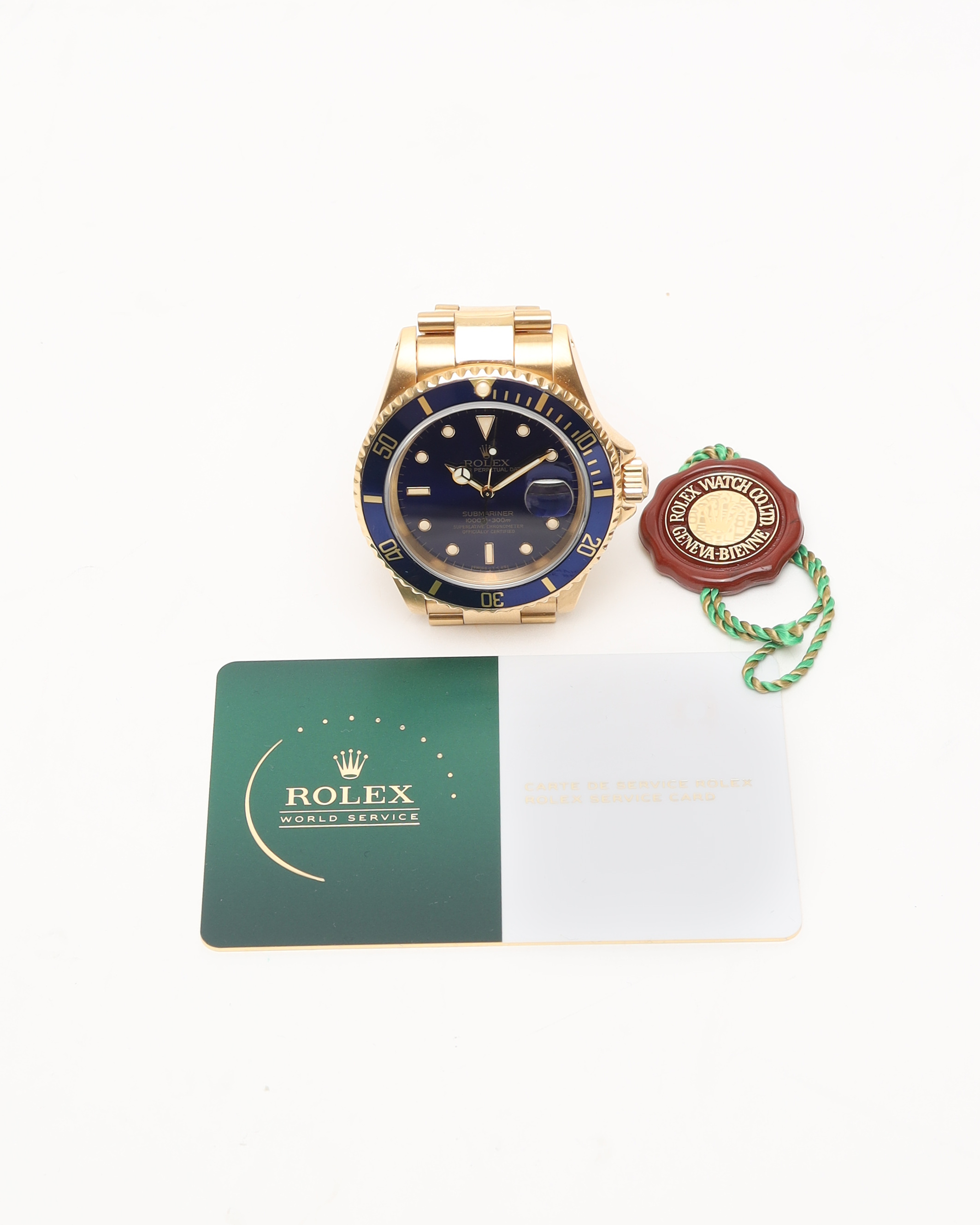 Rolex Submariner 40mm Ref 16618 Purple Dial 1993 Watch