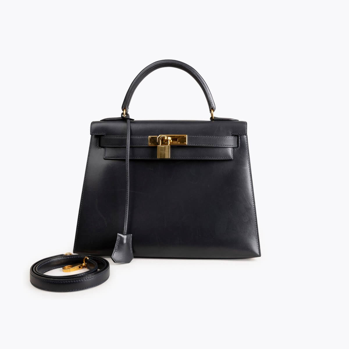 HERMÈS Kelly Box 28 Sellier Bag