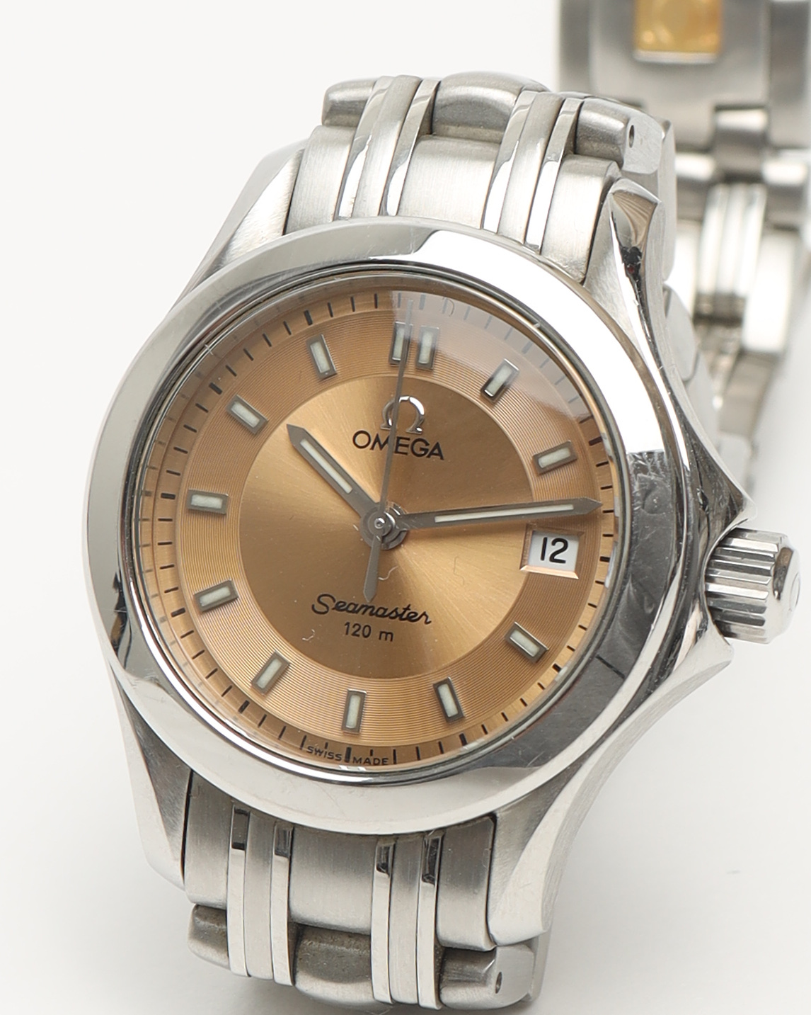 Omega Lady-seamaster 120m 26mm Ref 596.1502 Watch